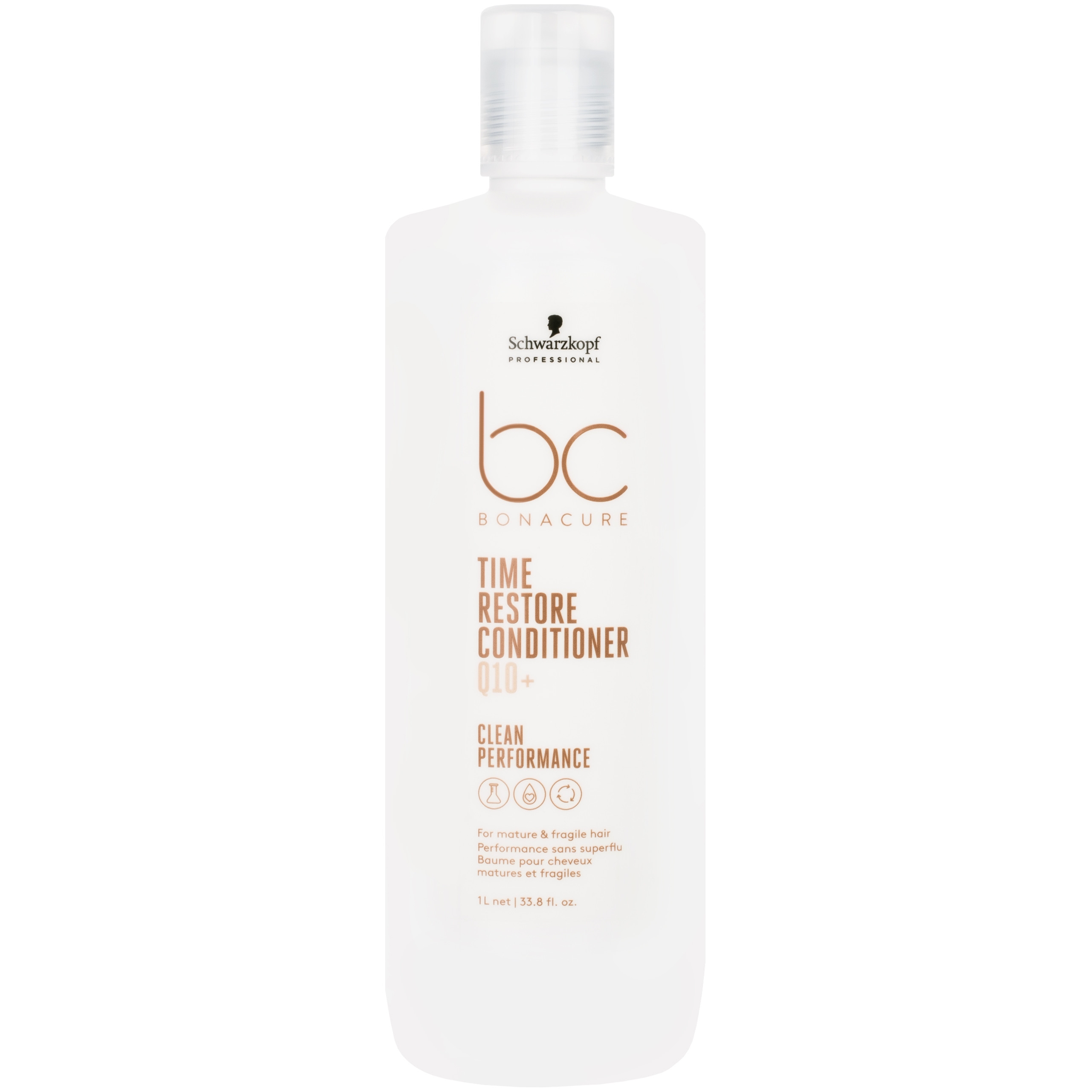 Image of Schwarzkopf BC Time Restore Conditioner Q10+ odżywka do włosów dojrzałych i słabych 1000ml