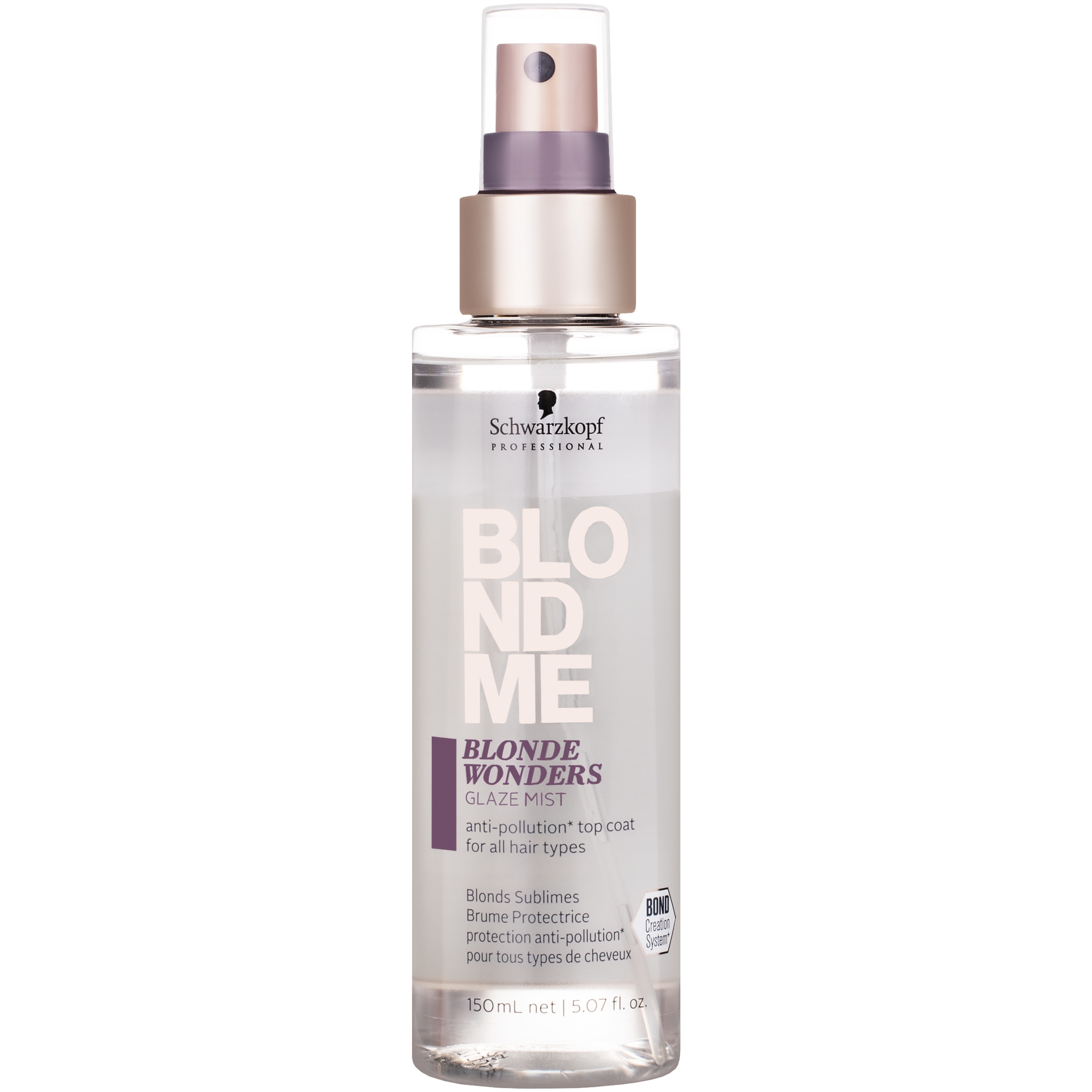 Image of Schwarzkopf BlondMe Blonde Wonders Glaze Mist - ochronna mgiełka do włosów blond, 150ml