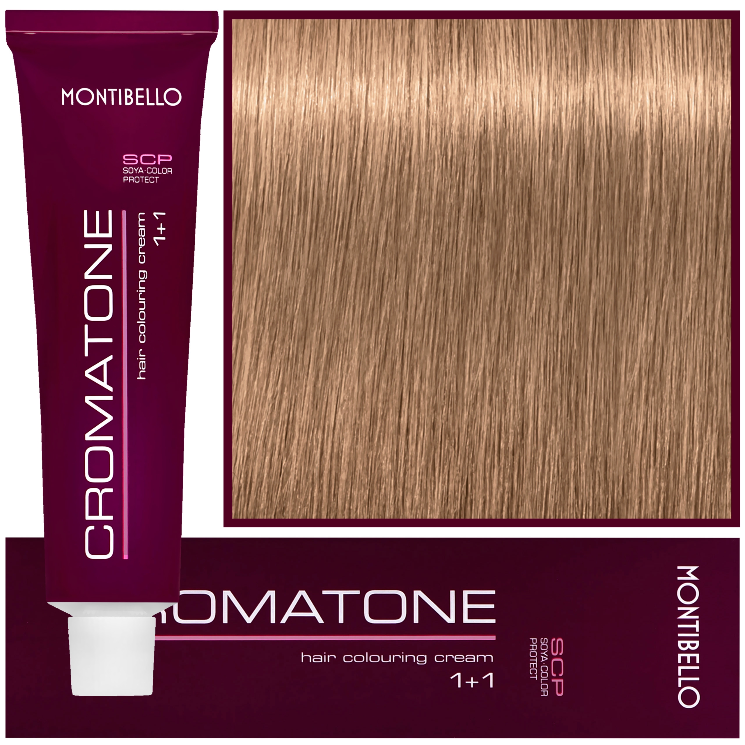 Montibello Cromatone – profesjonalna farba do trwałej koloryzacji, 60ml 10,13 | Najjaśniejszy Popielaty Złoty Blond