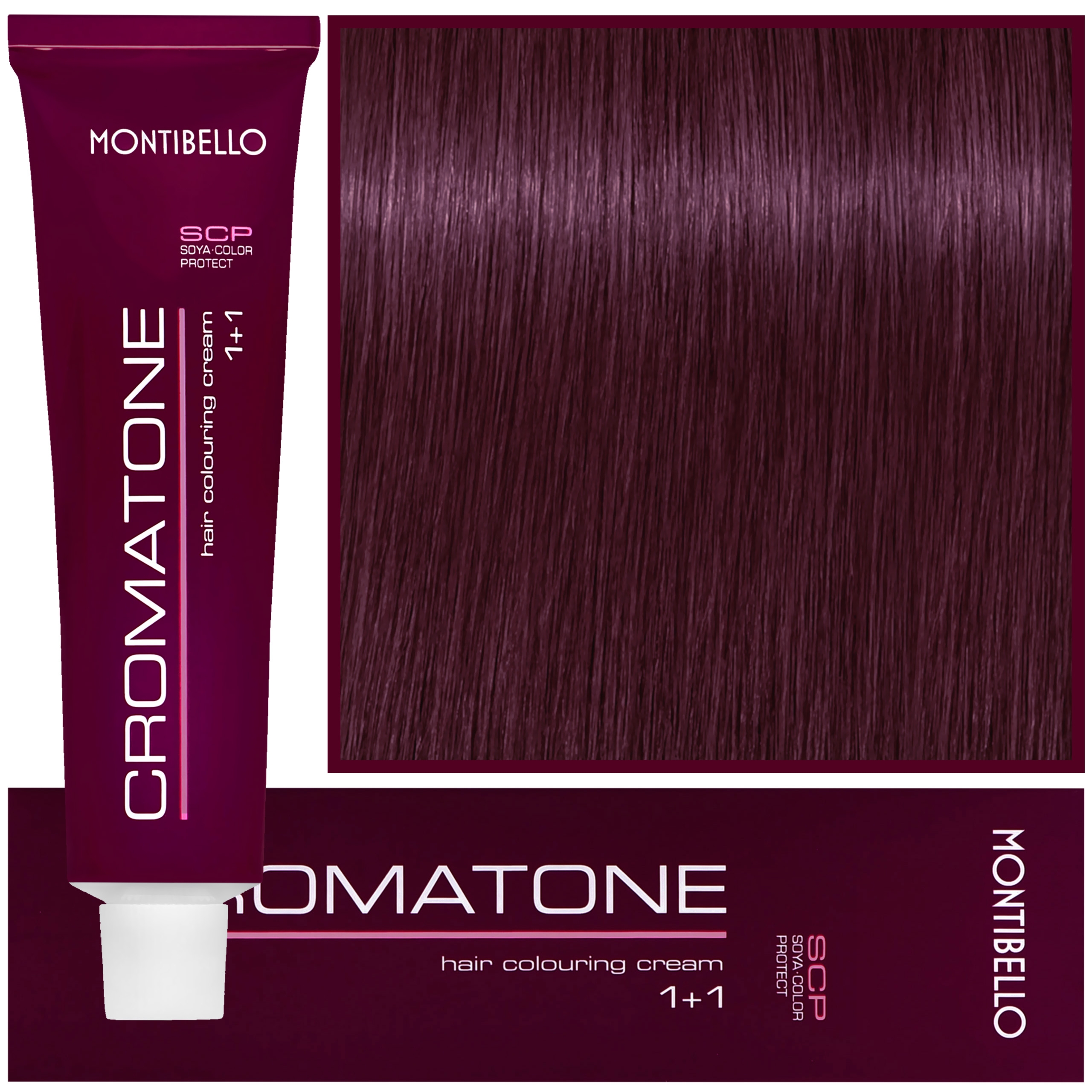 Montibello Cromatone – profesjonalna farba do trwałej koloryzacji, 60ml 6,57 | Ciemny Mahoniowy Czerwony Blond