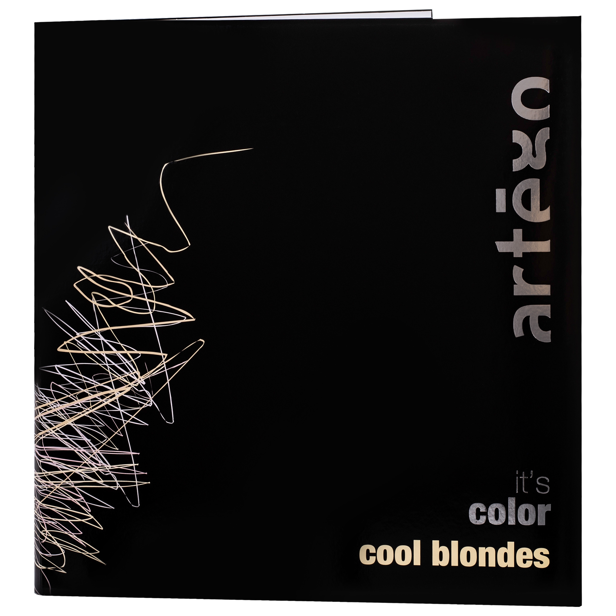 Image of artego paleta kolorów cool blondes, wzornik odcieni farb