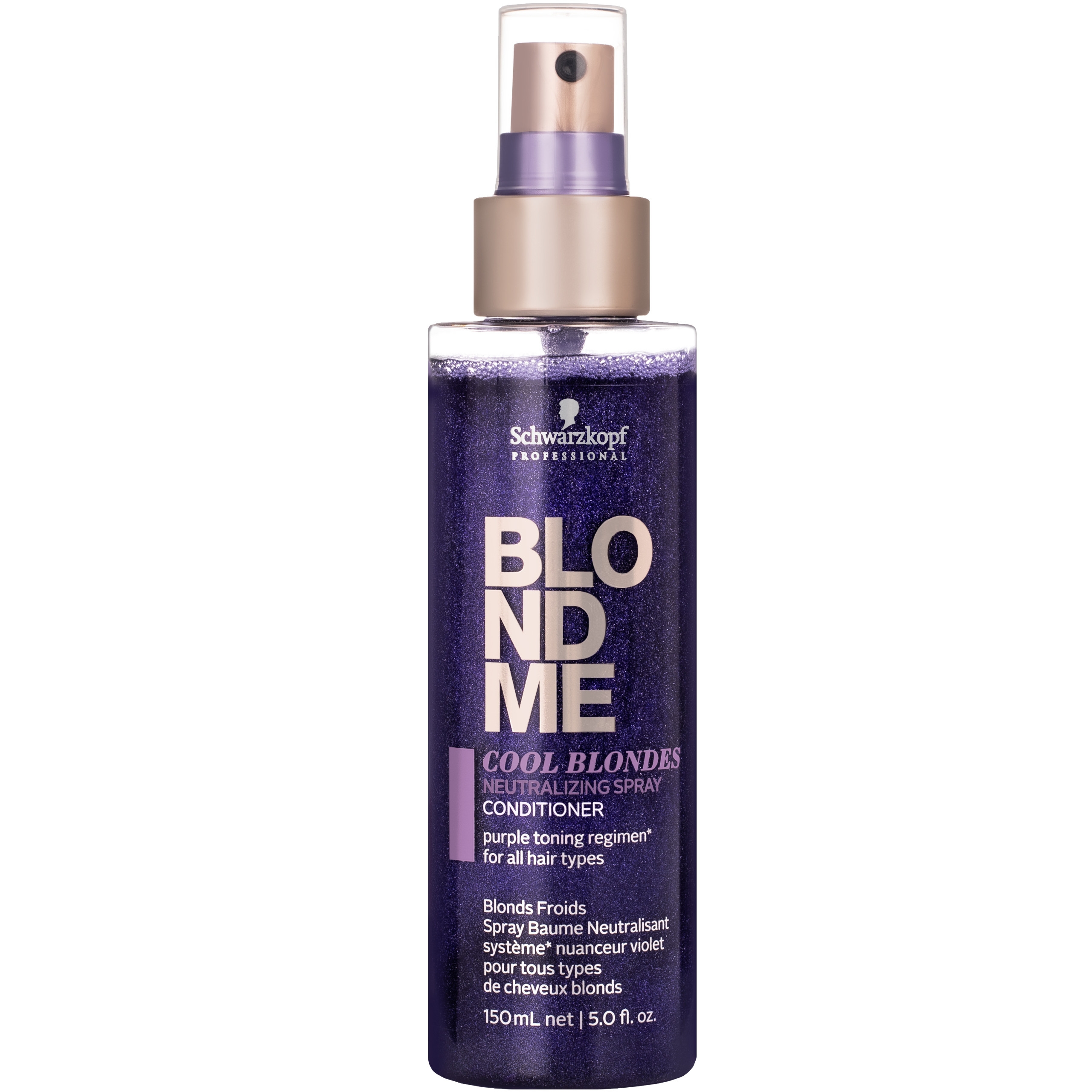 Image of Schwarzkopf BlondMe Cool Blondes Neutralizing Spray Conditioner – odżywka w sprayu 150ml