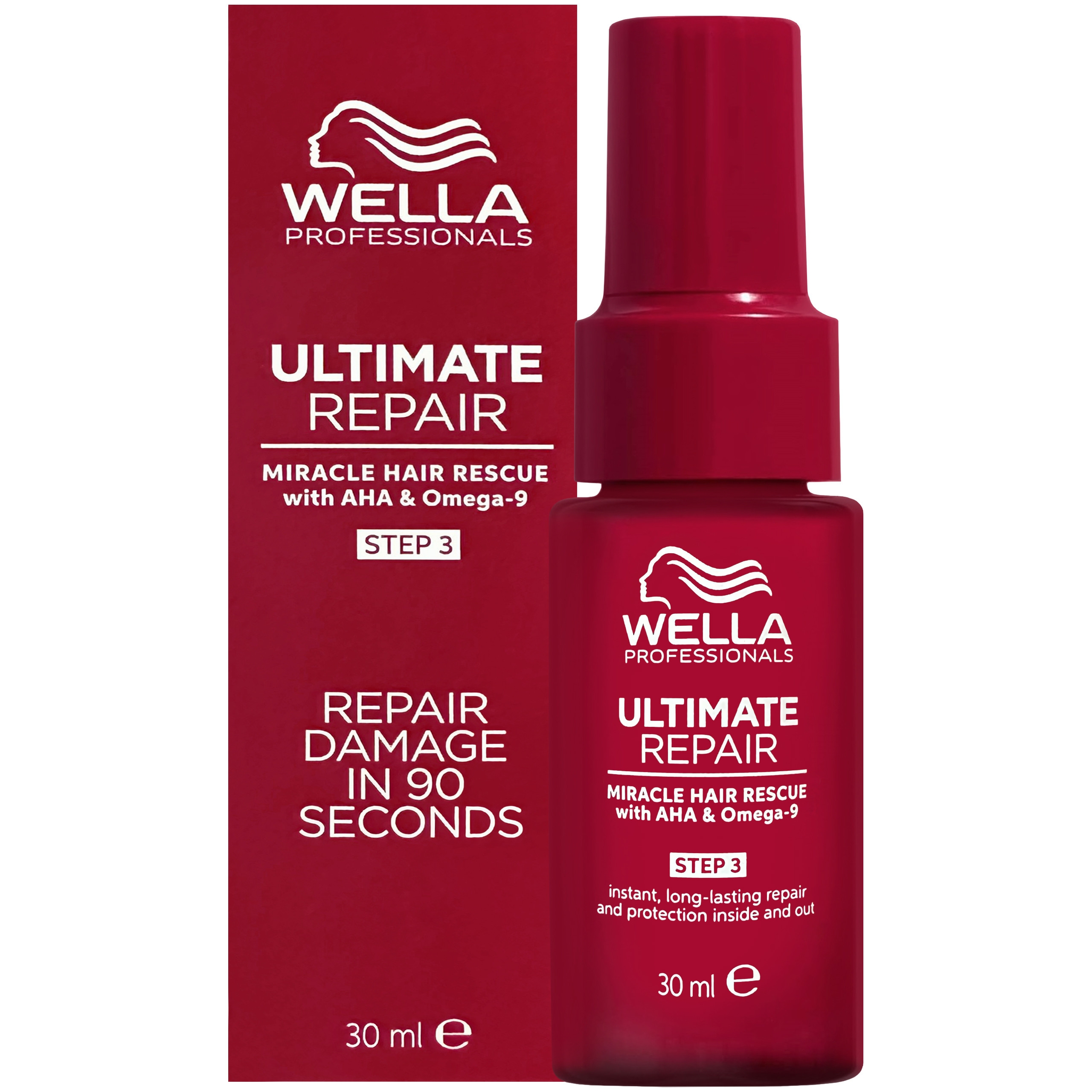 Image of Wella Ultimate Repair Serum - regenerujące serum ekspresowe do włosów, 30ml