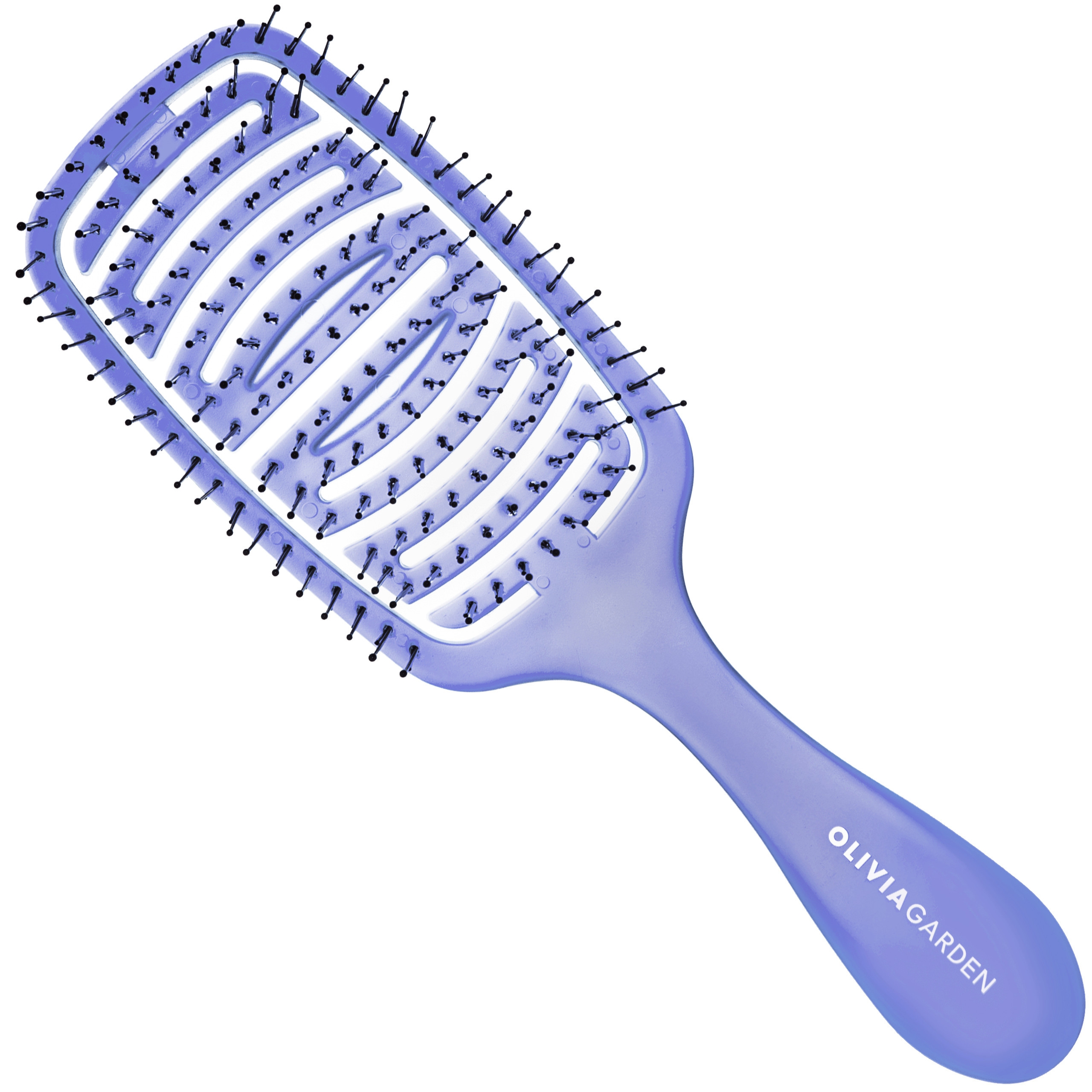 Image of Olivia Garden iDetangle Hair Pride Edition - szczotka do rozczesywania włosów, różne kolory Blue | Niebieska