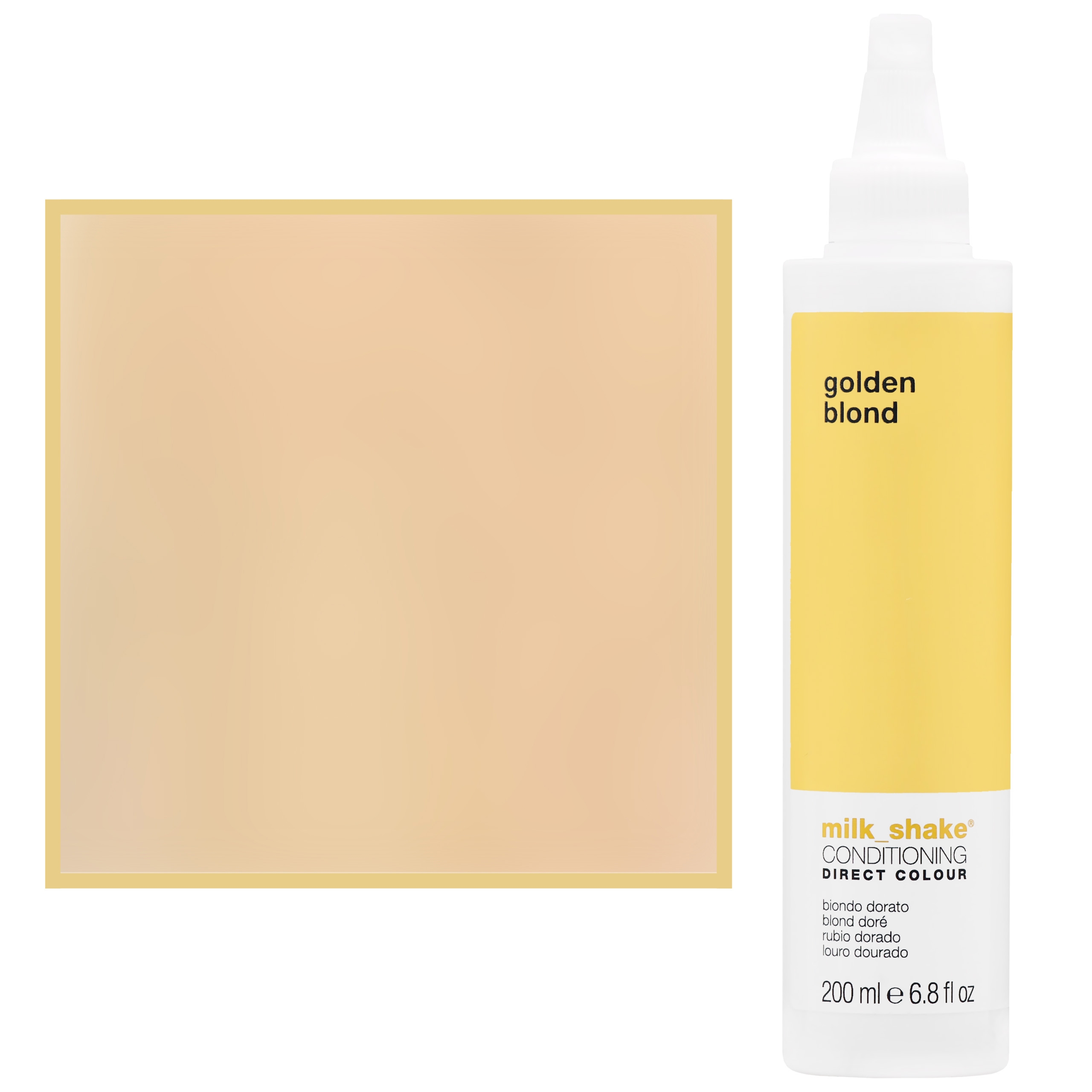 Milk Shake Direct Colour – toner do koloryzacji włosów, 200ml GOLDEN BLOND || Złoty Blond