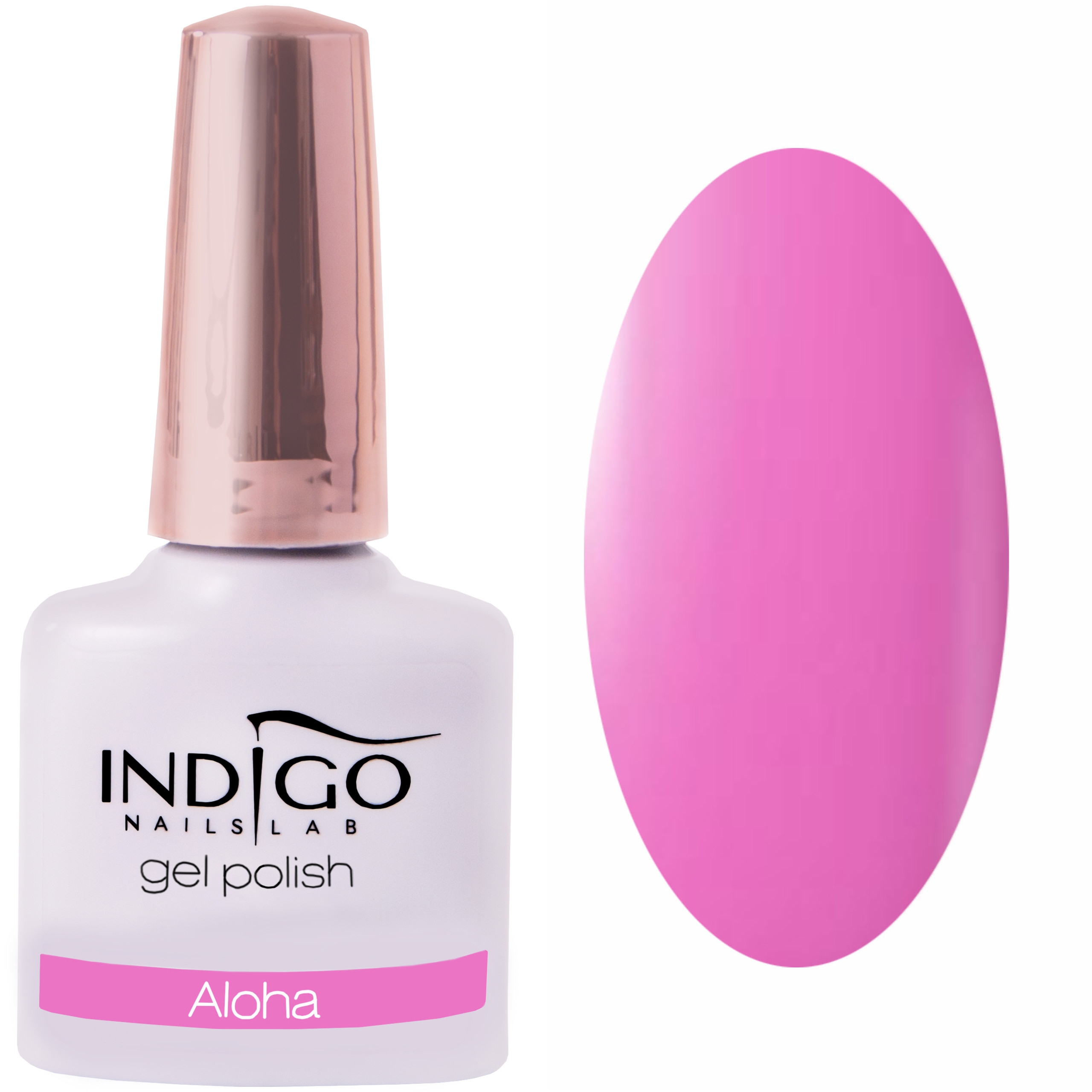 Image of Indigo Gel Polish lakier hybrydowy, kolory 7ml Aloha