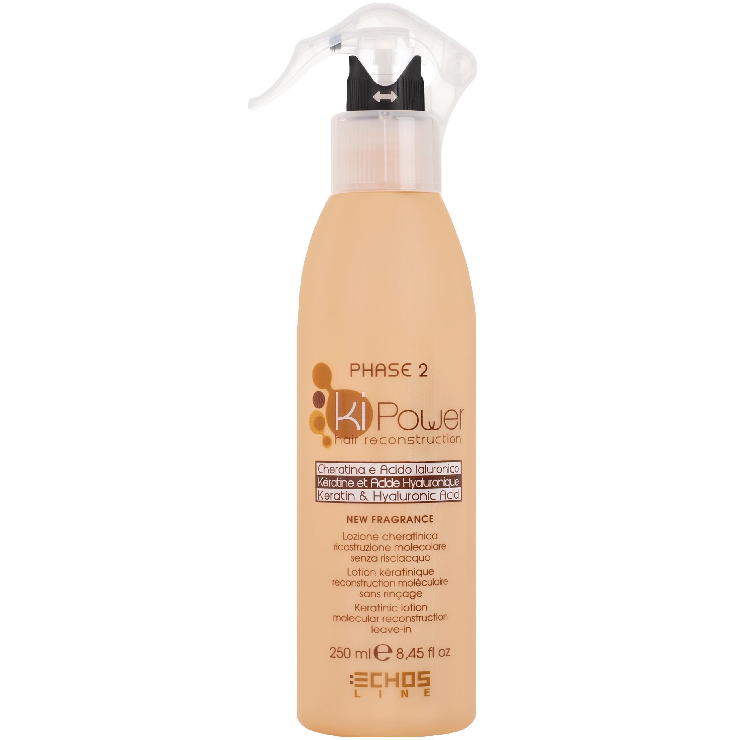 Image of Echosline Ki Power - keratynowy lotion rekonstruujący włosy zniszczone, 250ml
