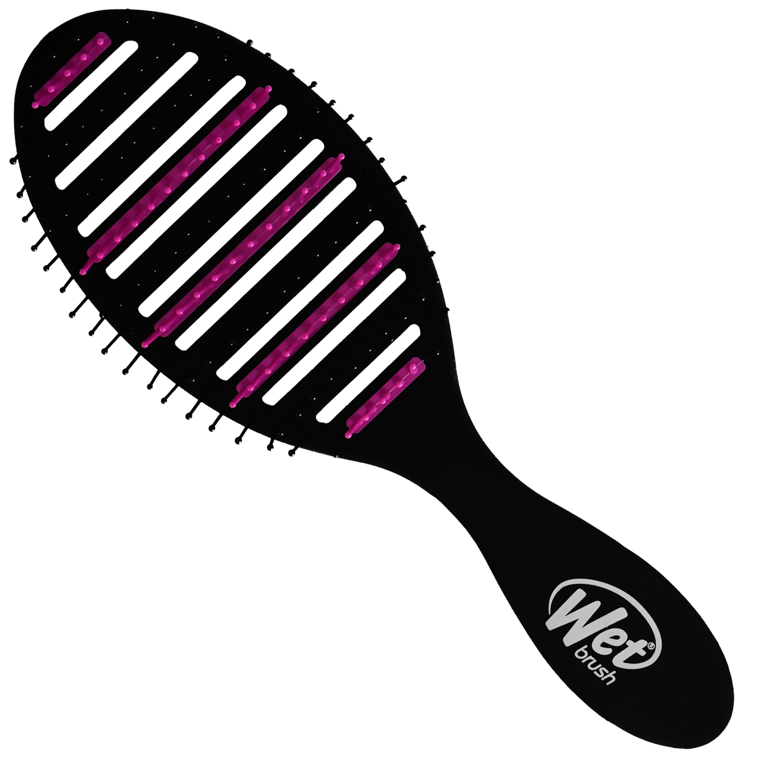 Wet Brush Speed Dry – szczotka do włosów ułatwiająca suszenie Black Violet | Czarno – fioletowa