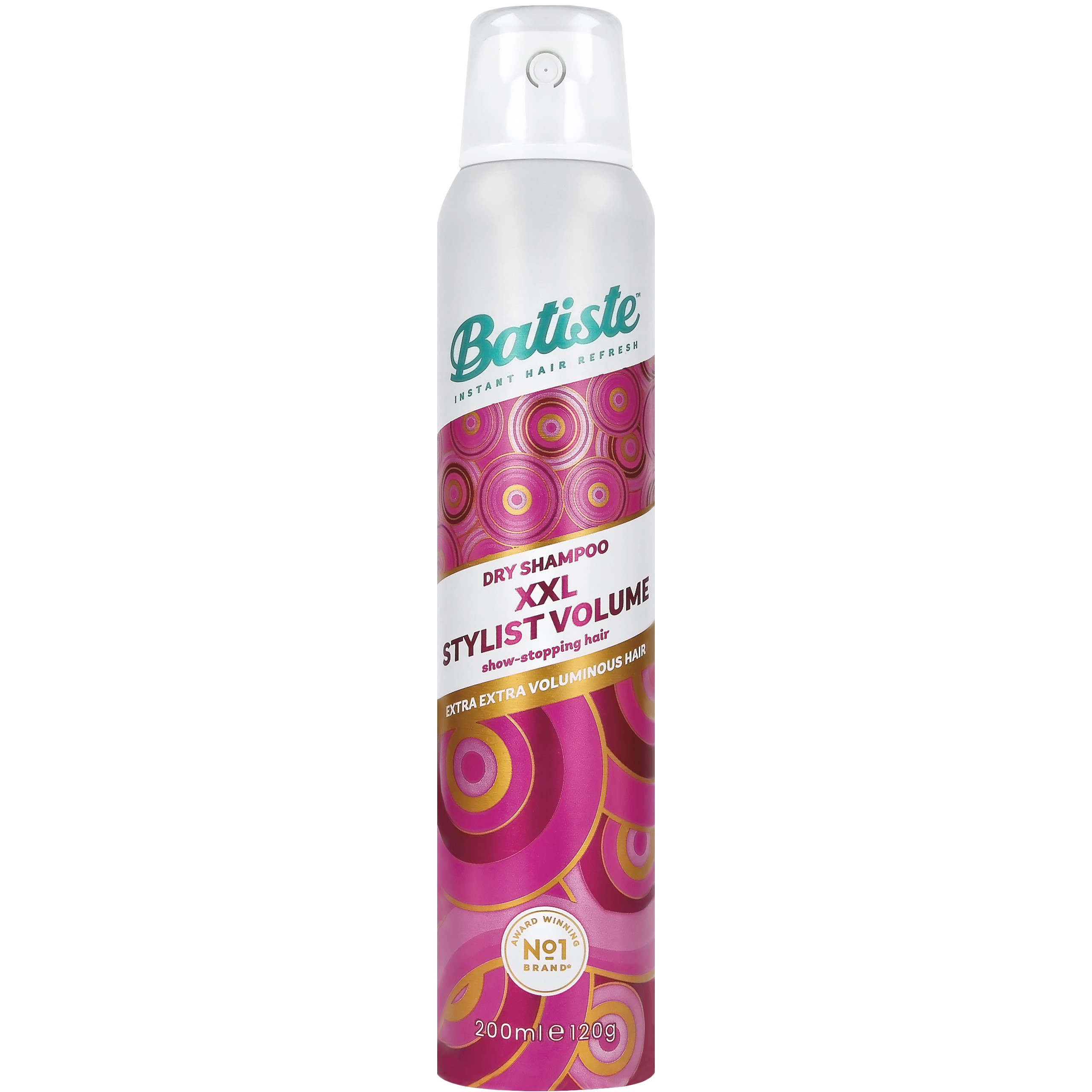 Image of Batiste XXL Volume, suchy szampon dodający natychmiastowo objętości włosom 200ml