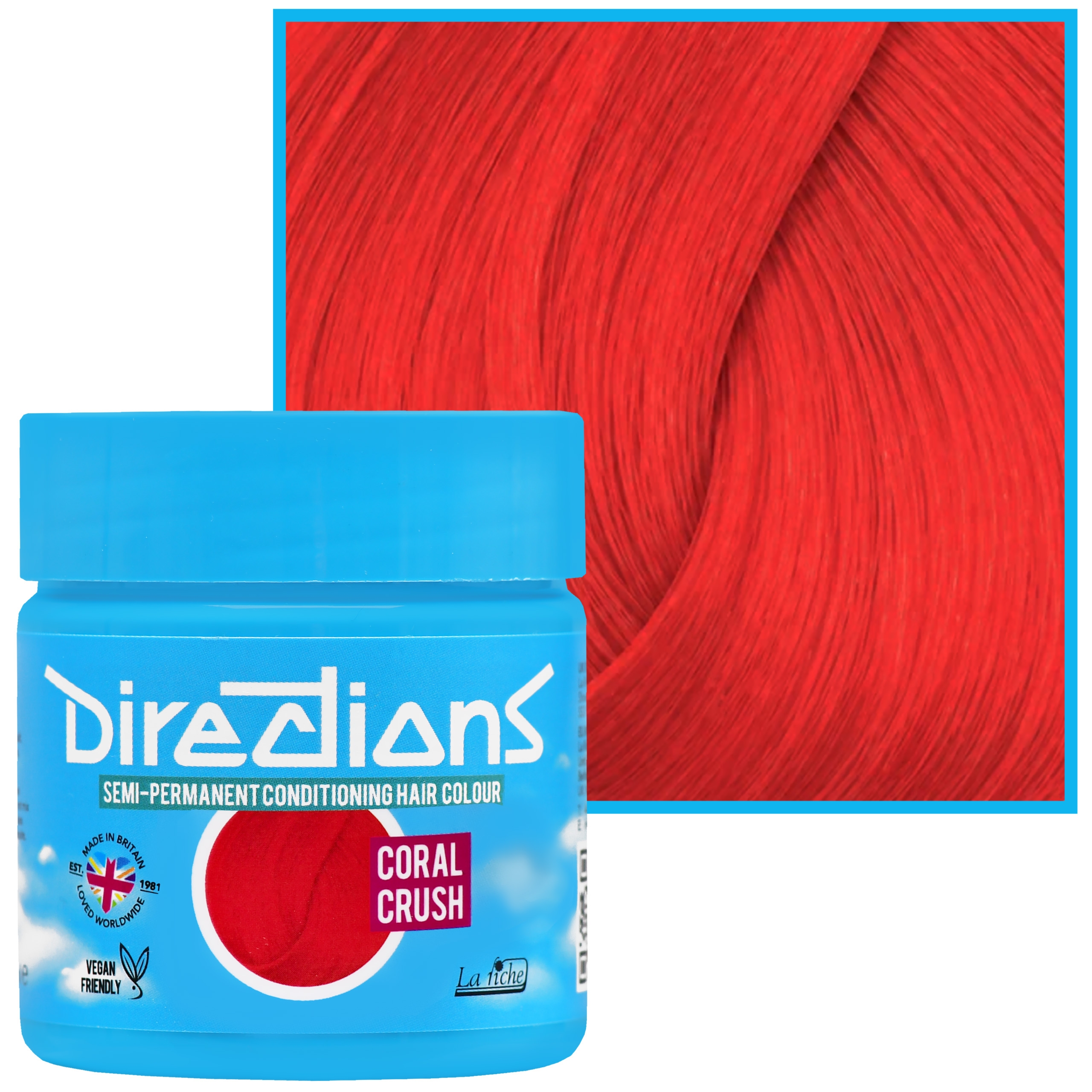 La Riche Directions – toner koloryzujący do włosów, 100ml Coral Crush