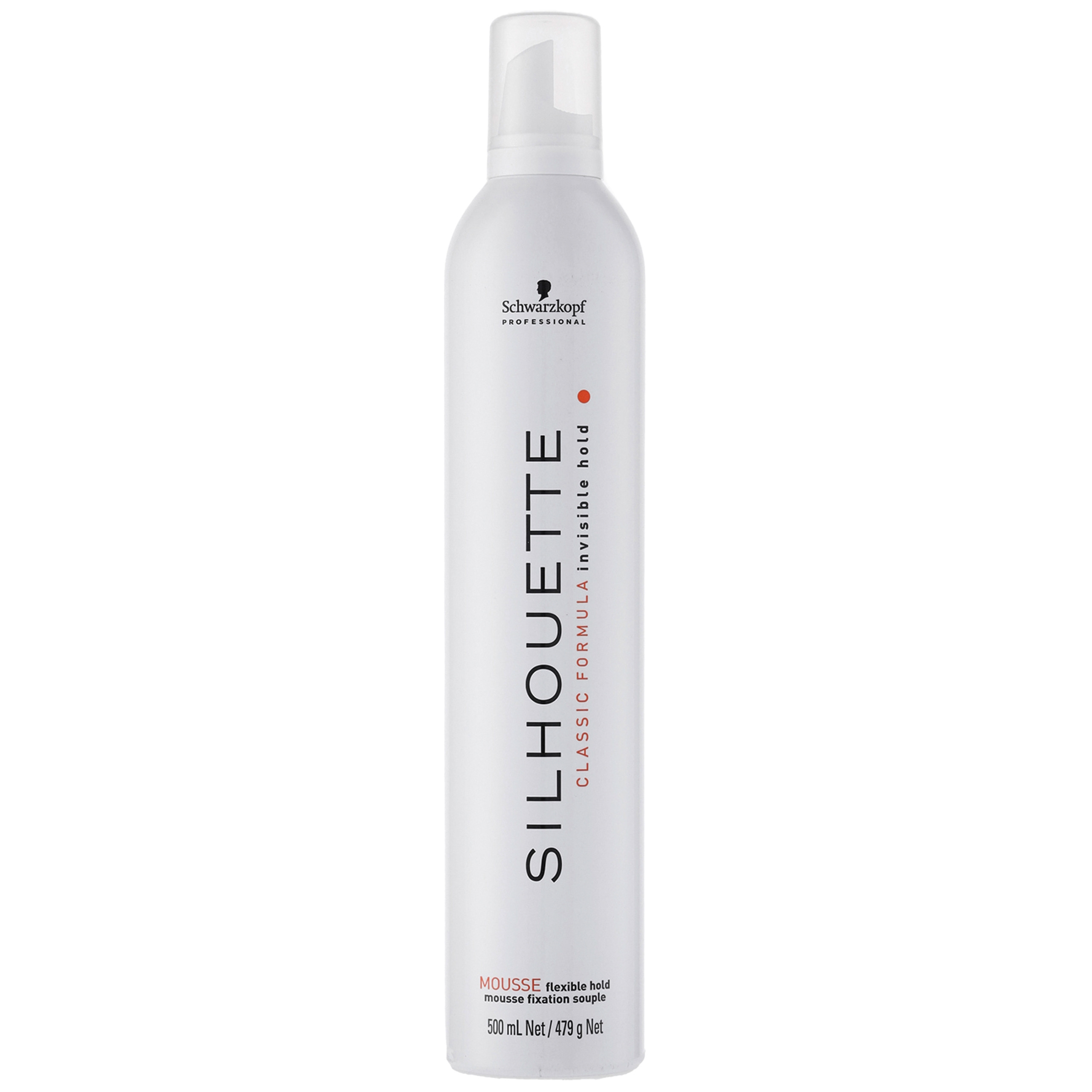 Image of Schwarzkopf Silhouette Flexible Hold - elastyczna pianka do stylizacji włosów, 500ml