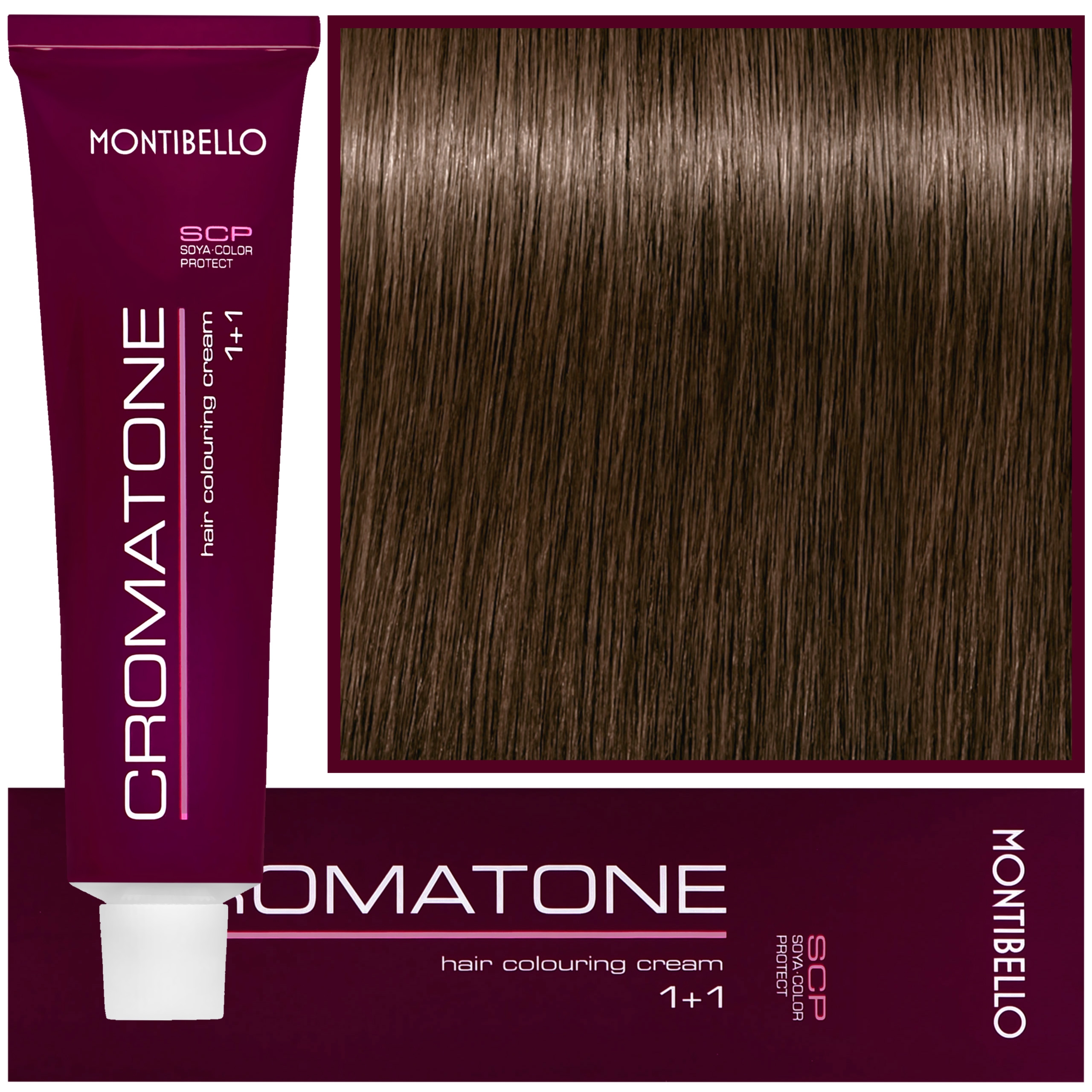 Montibello Cromatone – profesjonalna farba do trwałej koloryzacji, 60ml 7,63 | Średni Brązowy Złoty Blond