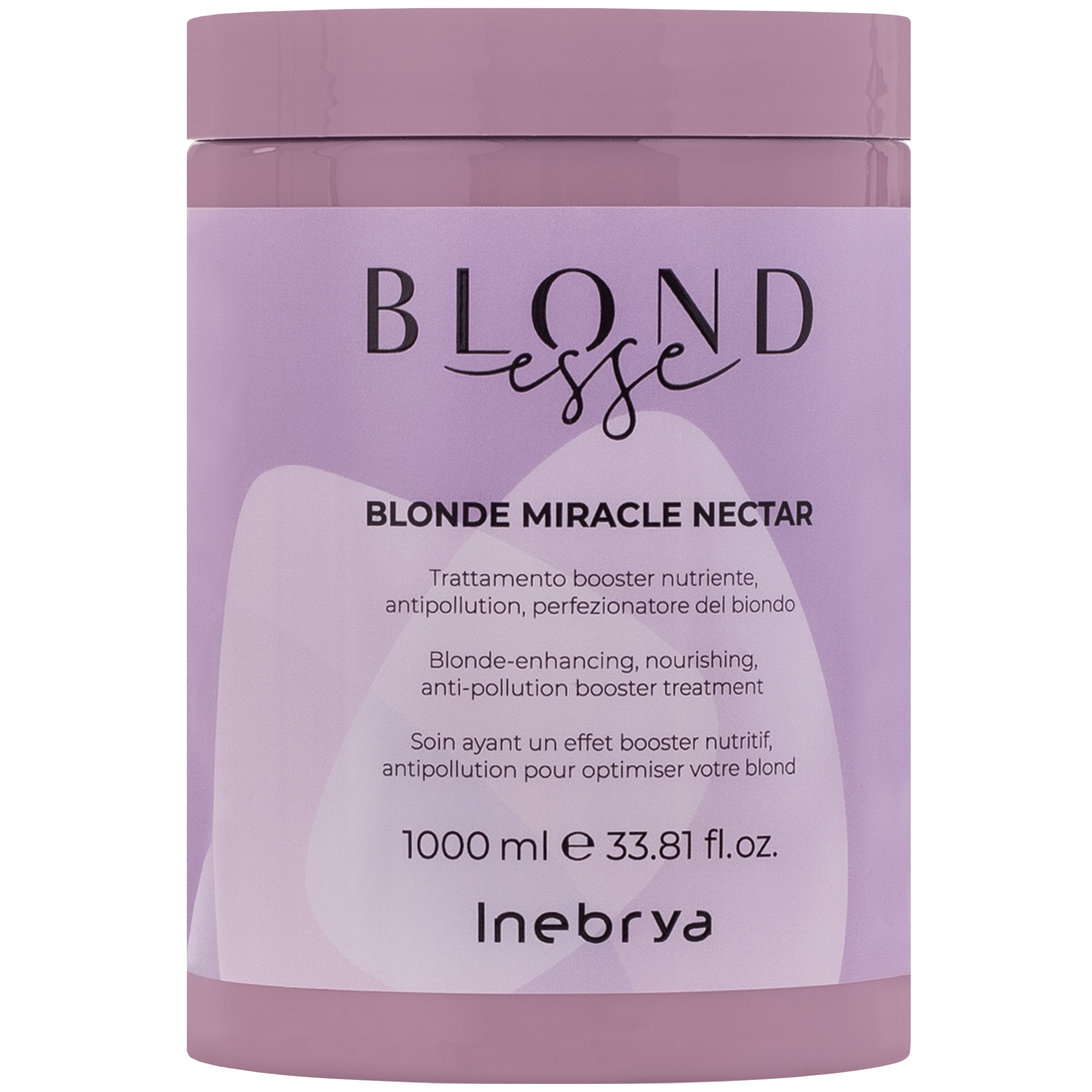 Image of Inebrya Blondesse Blond Miracle - nektar maska micelarna do włosów, 1000ml