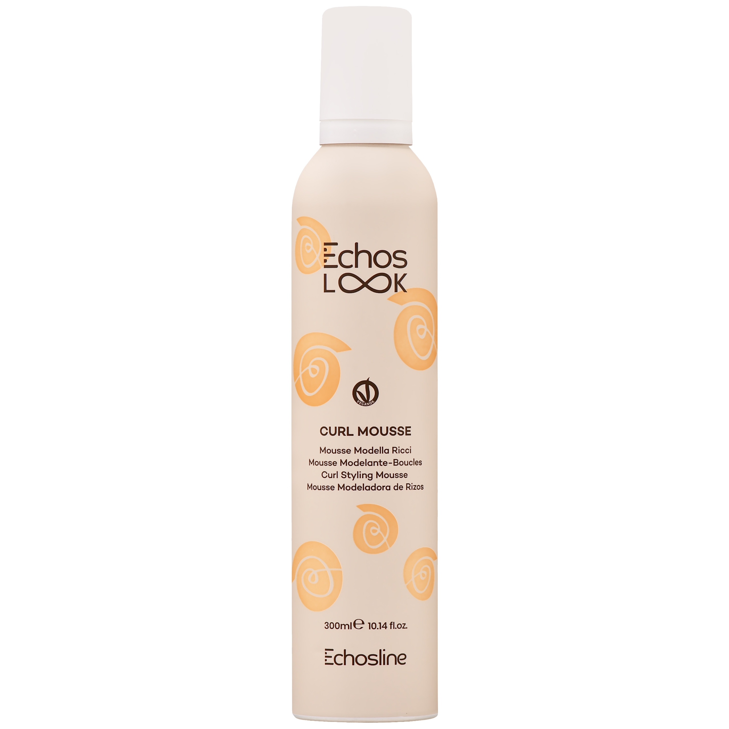 Image of Echosline Echos Look Curl Mousse - pianka do stylizacji loków, 300ml