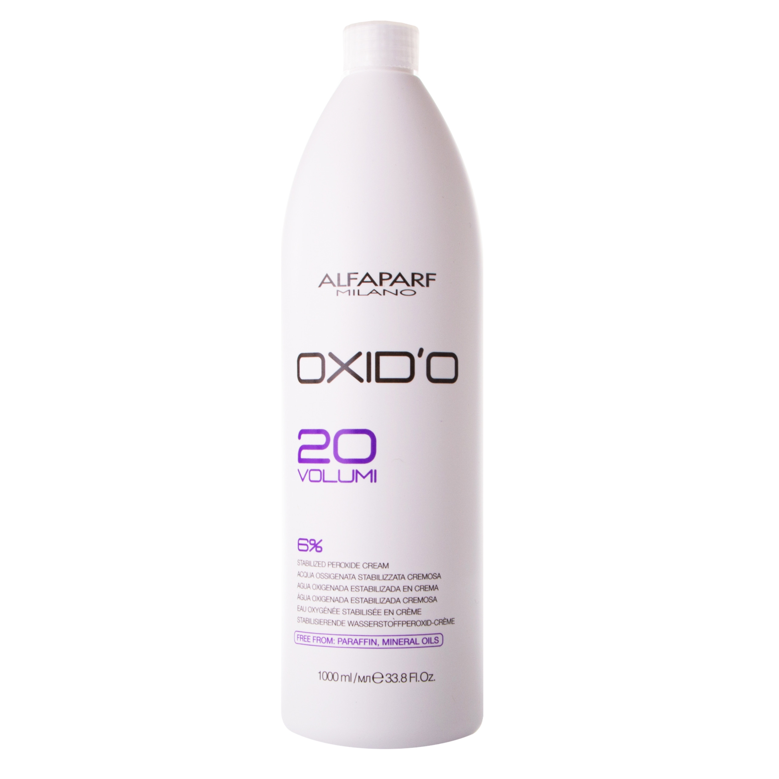 Image of Alfaparf Oxido - oxydant w kremie 1,5%, 3%, 6%, 9% lub 12% 1000ml 6% - Vol 20.