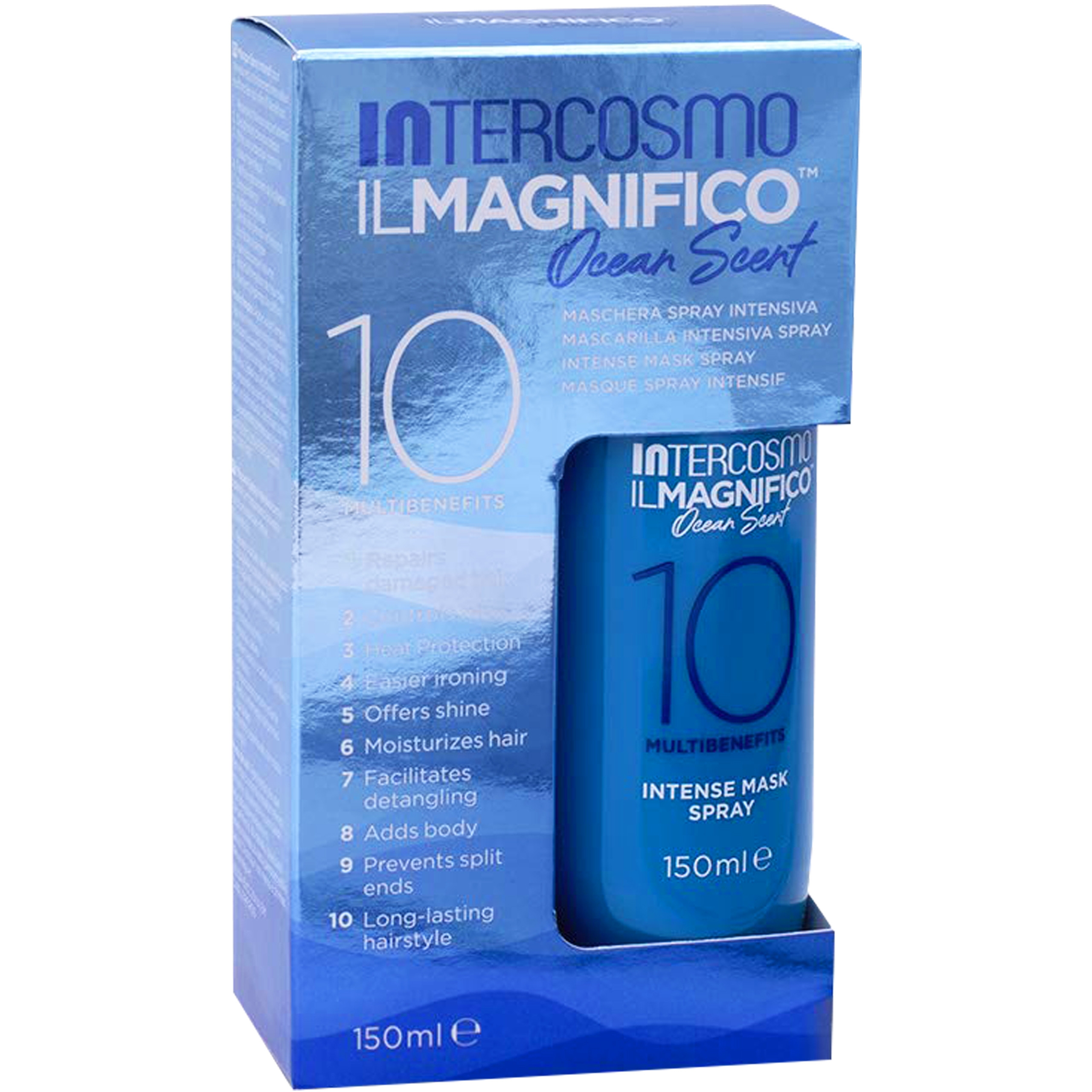 Image of Intercosmo Il Magnifico Ocean Scent Spray - regenerująca maska do włosów w sprayu, 150ml