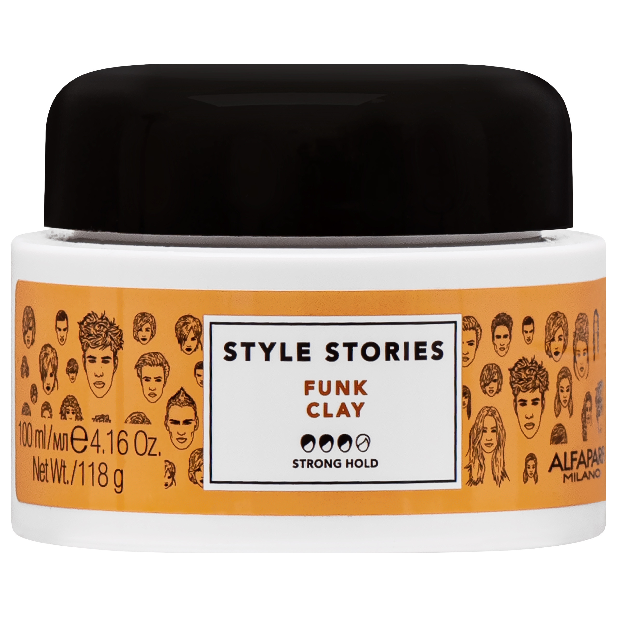 Image of Alfaparf APM Style Stories Funk Clay - glinka do stylizacji, 100ml