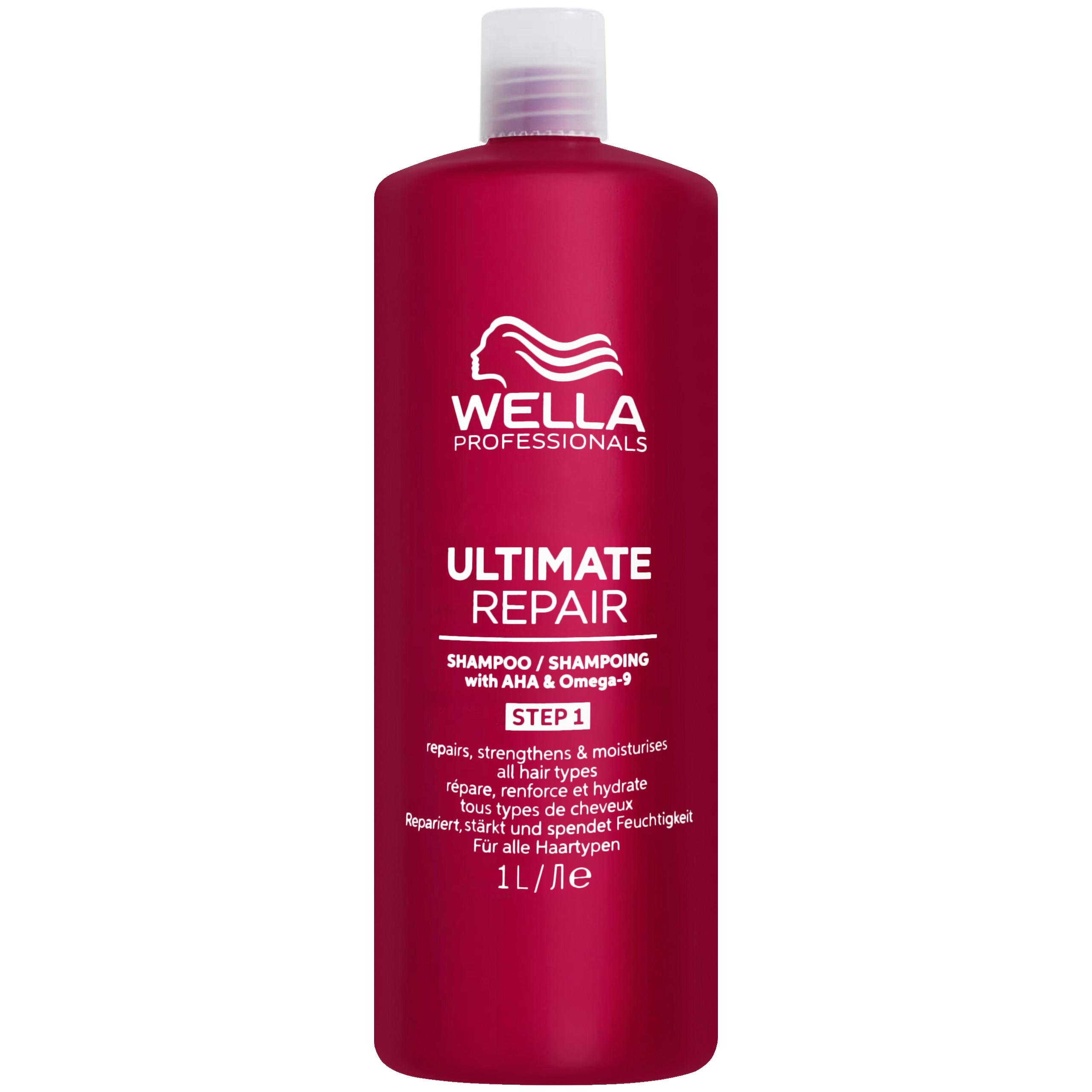 Image of Wella Ultimate Repair Shampoo - regenerujący szampon do włosów, 1000ml