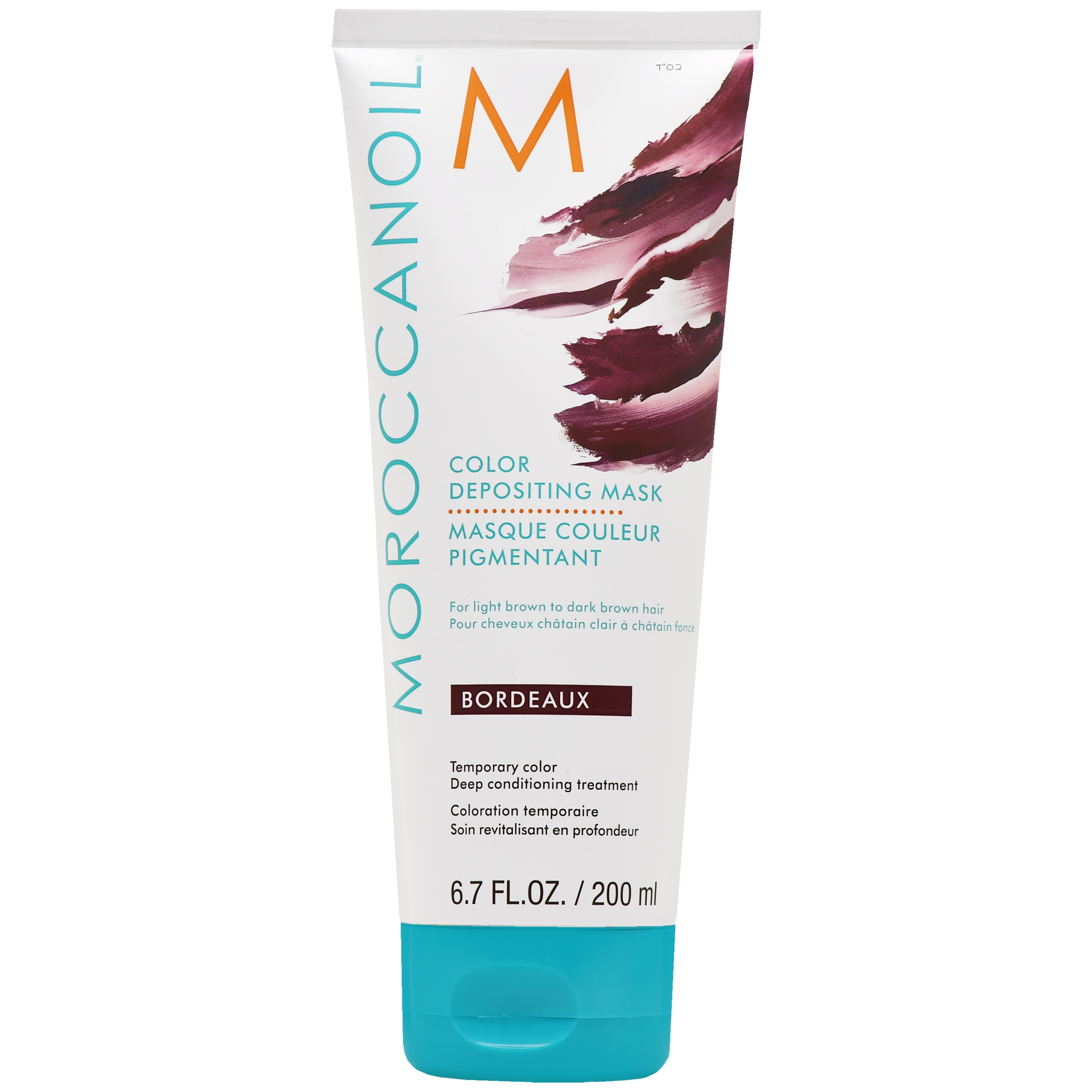 Moroccanoil Color Depositing Mask – arganowa maska koloryzująca do włosów, 200ml Bordeaux | Głęboki Karmazyn