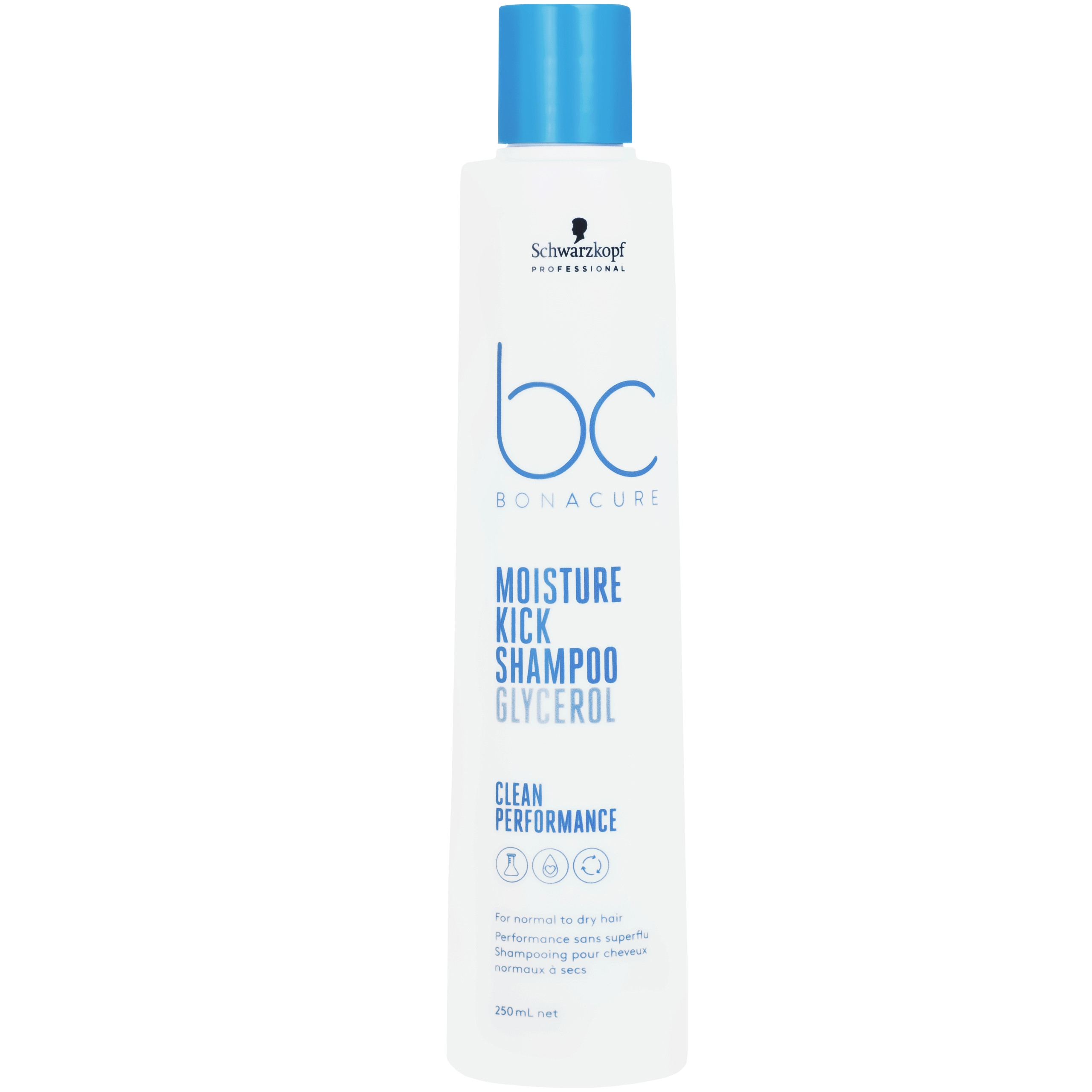 Image of Schwarzkopf BC Moisture Kick Shampoo Glycerol - szampon intensywnie nawilżający, 250ml