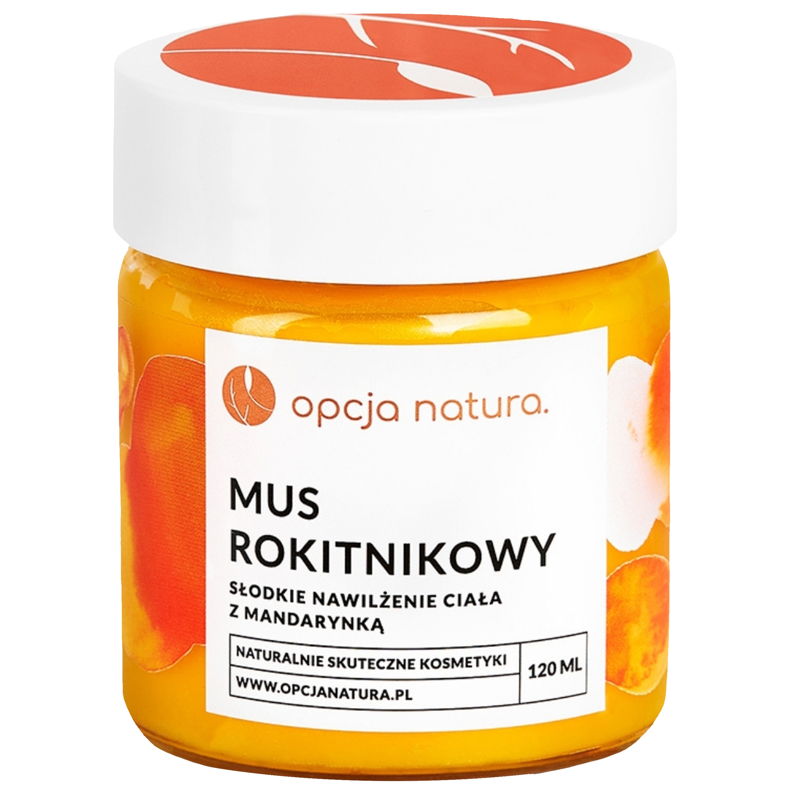 Opcja Natura Mus rokitnikowy – lekki mus do ciała, 120ml