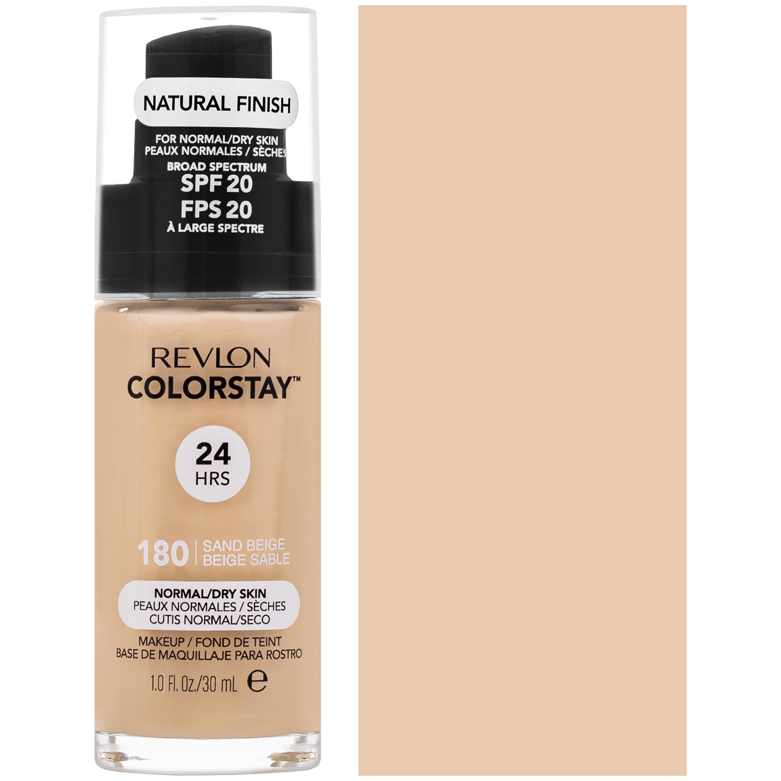 Image of Revlon Colorstay - nawilżający podkład do cery suchej i normalnej 30ml NORM/DRY 180