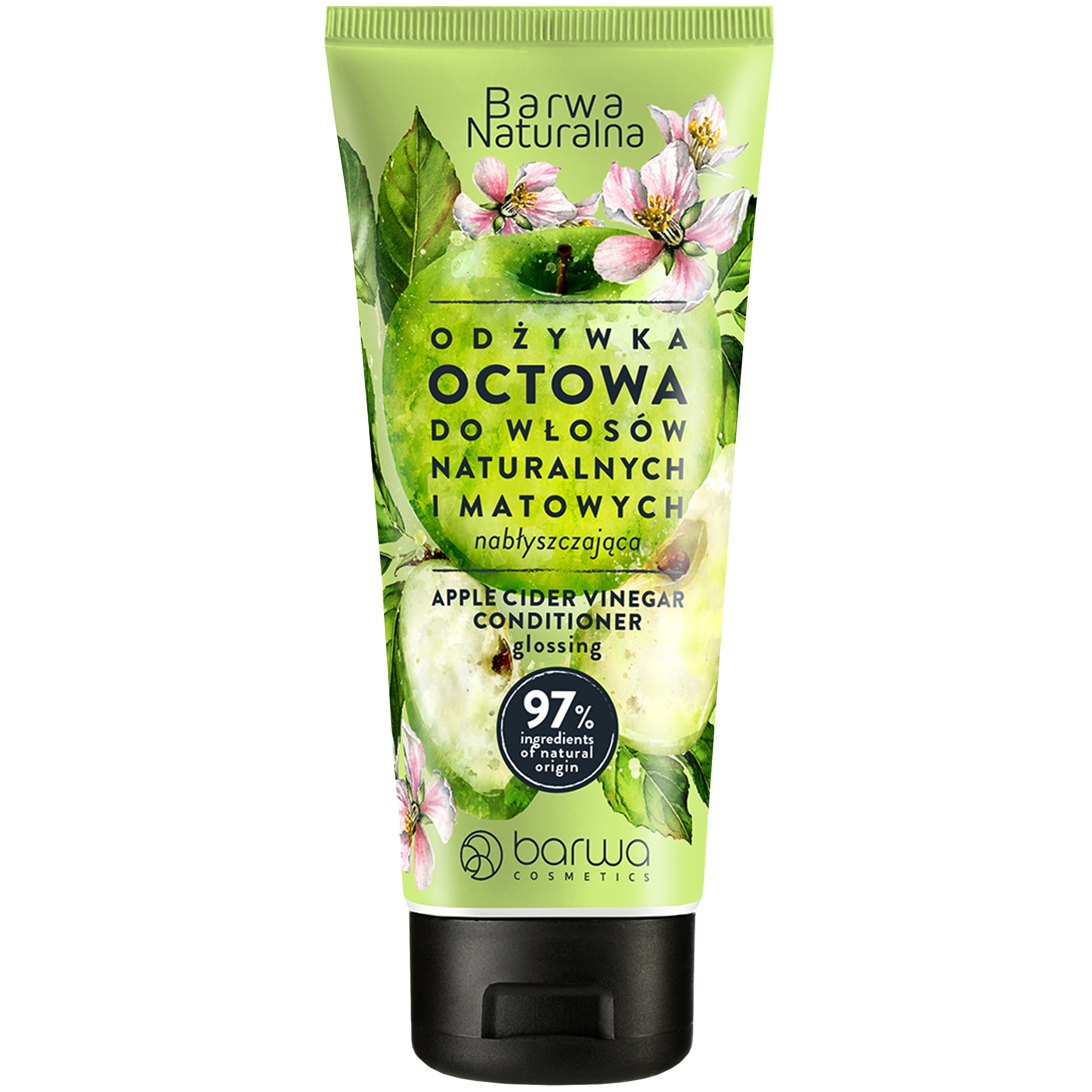 Image of Barwa Naturalna Octowa - odżywka nabłyszczająca do włosow, 200ml