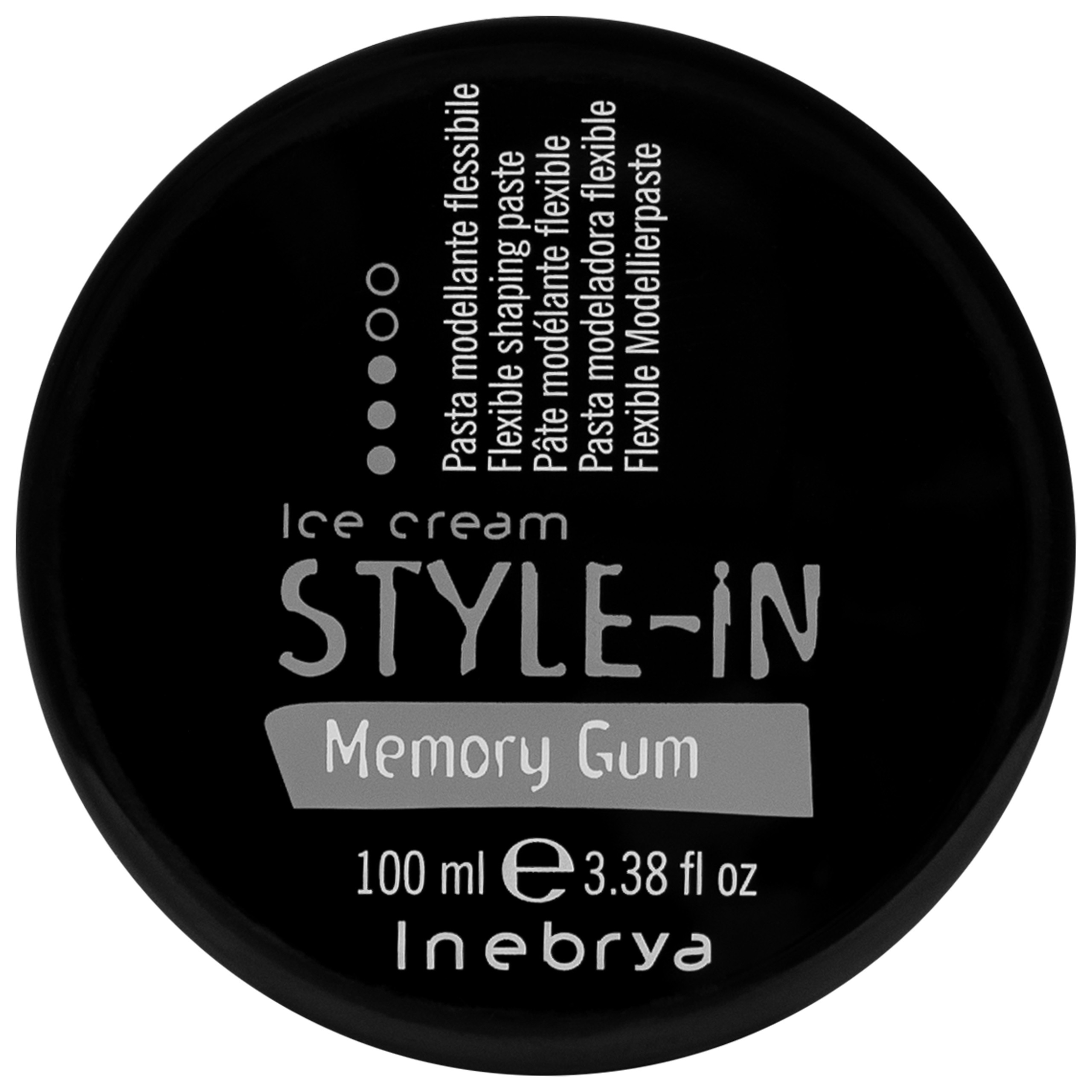 Фото - Стайлінг для волосся Inebrya Inebrya Style-In Memory Gum - mocna pasta stylizująca do włosów, 1