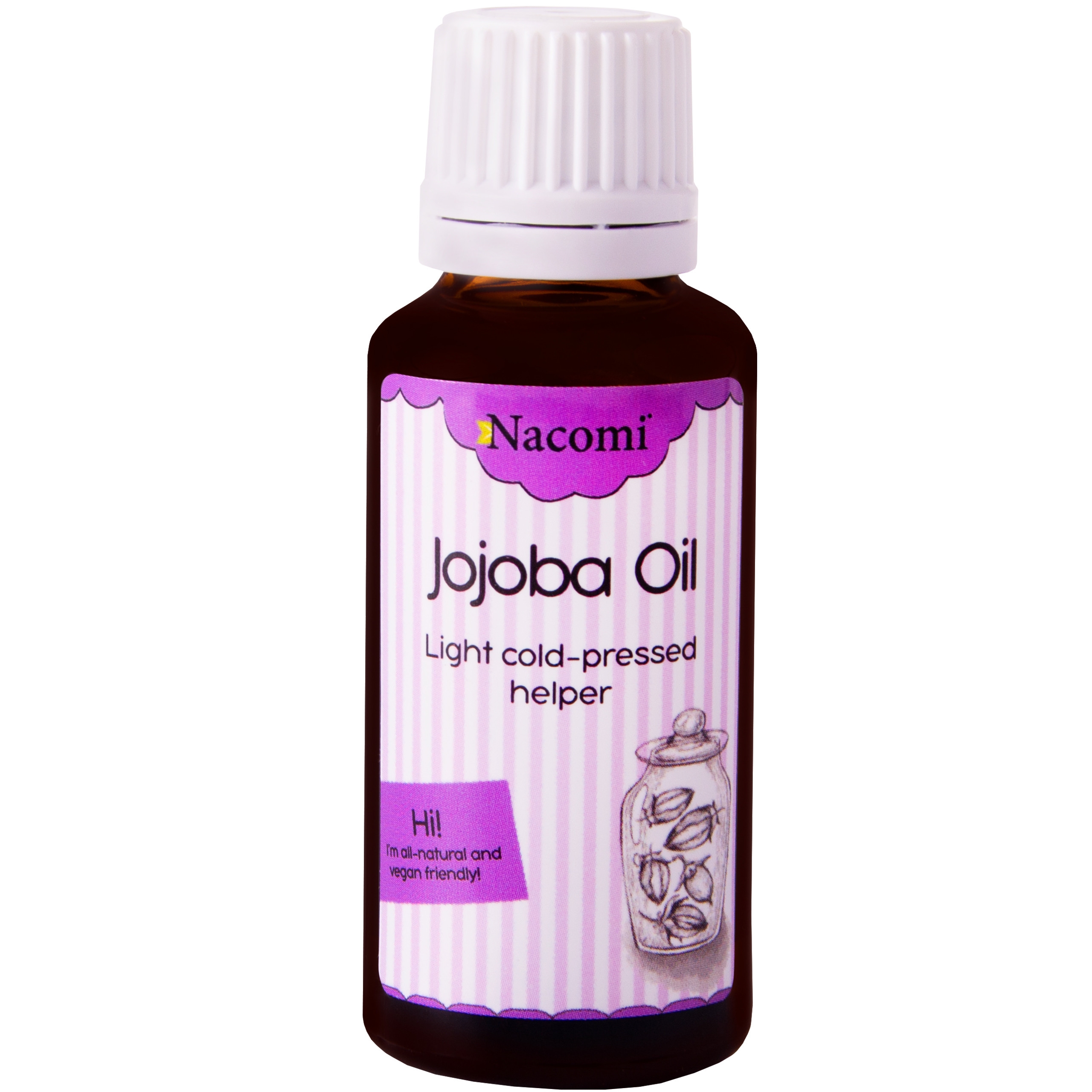 Image of Nacomi ekologiczny olej z jojoba - nawilża i odżywia 30 ml