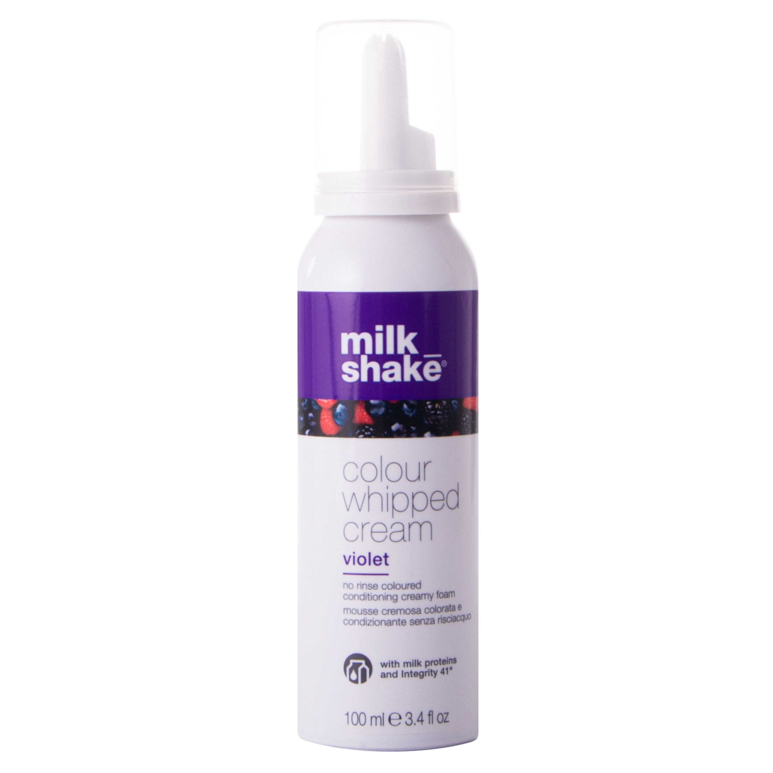 Image of Milk Shake odżywcza pianka koloryzująca różne kolory 100 ml Violet