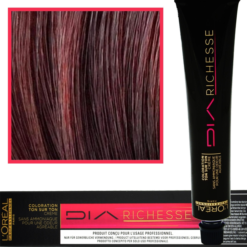 Loreal Dia Richesse – farba do włosów bez amoniaku, 50ml 6 Ciemny Blond