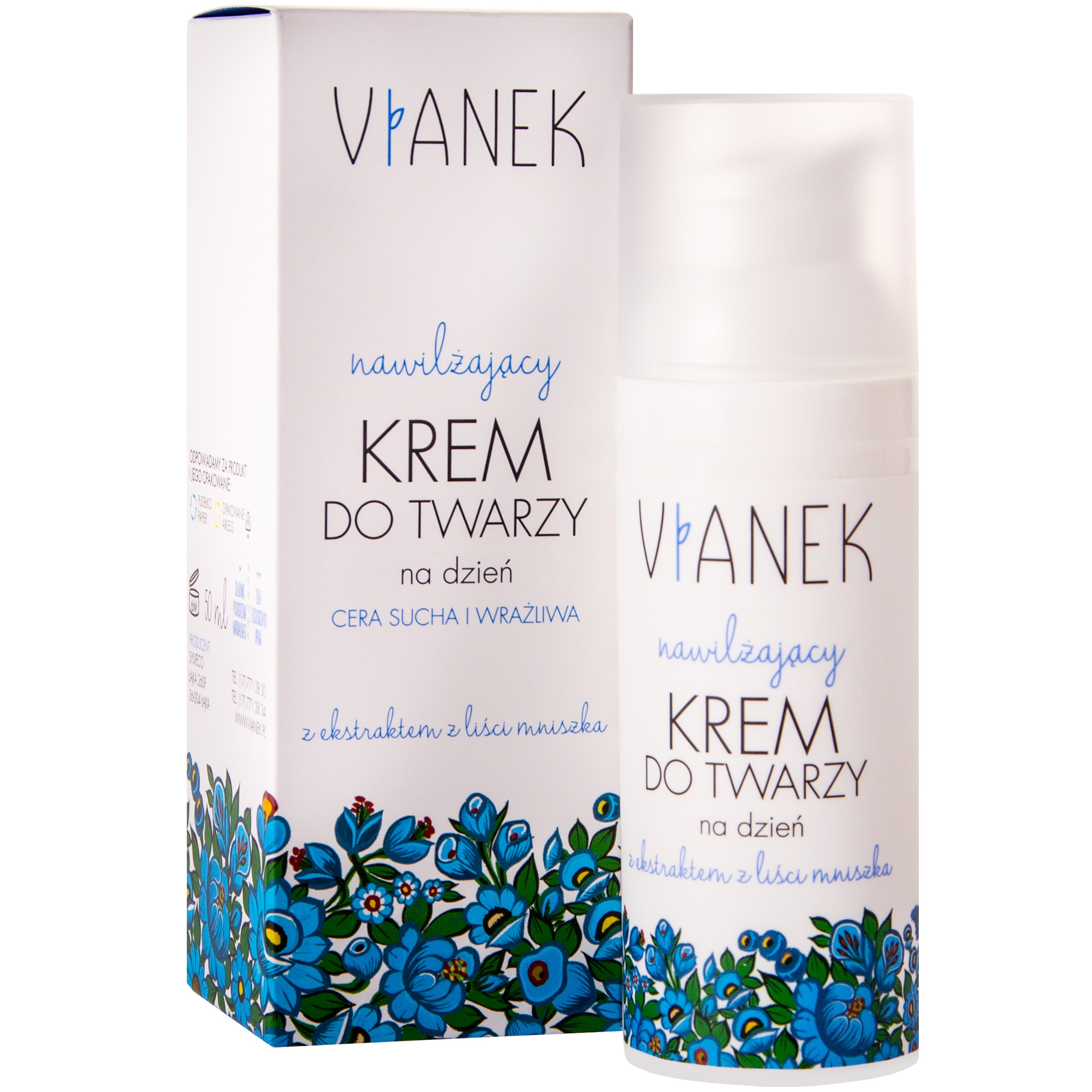 Image of Vianek Głęboko Nawilżający Krem Do Twarzy Na Dzień 50 ml