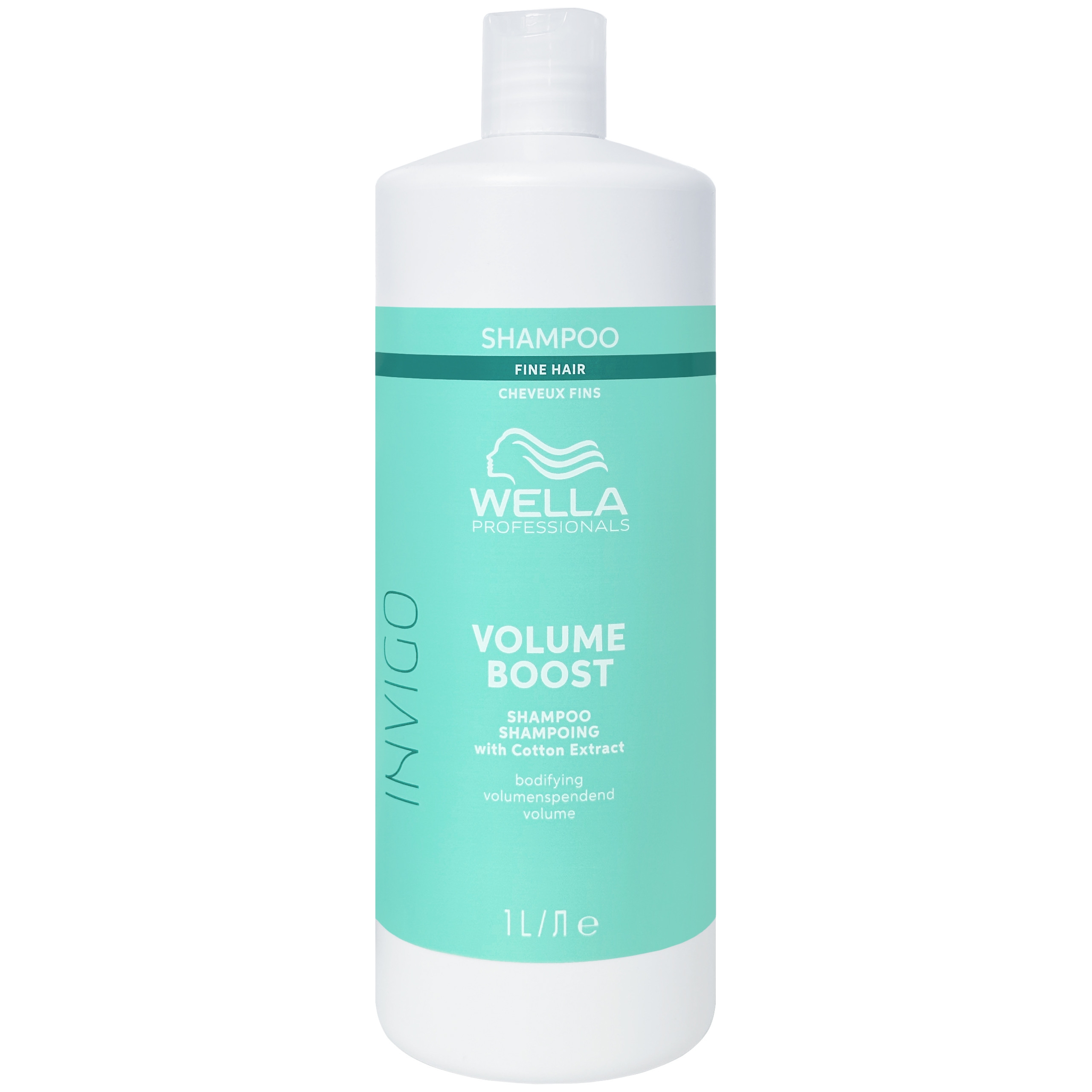 Image of Wella Invigo Volume Shampoo - szampon do włosów cienkich dodający objętości, 1000ml