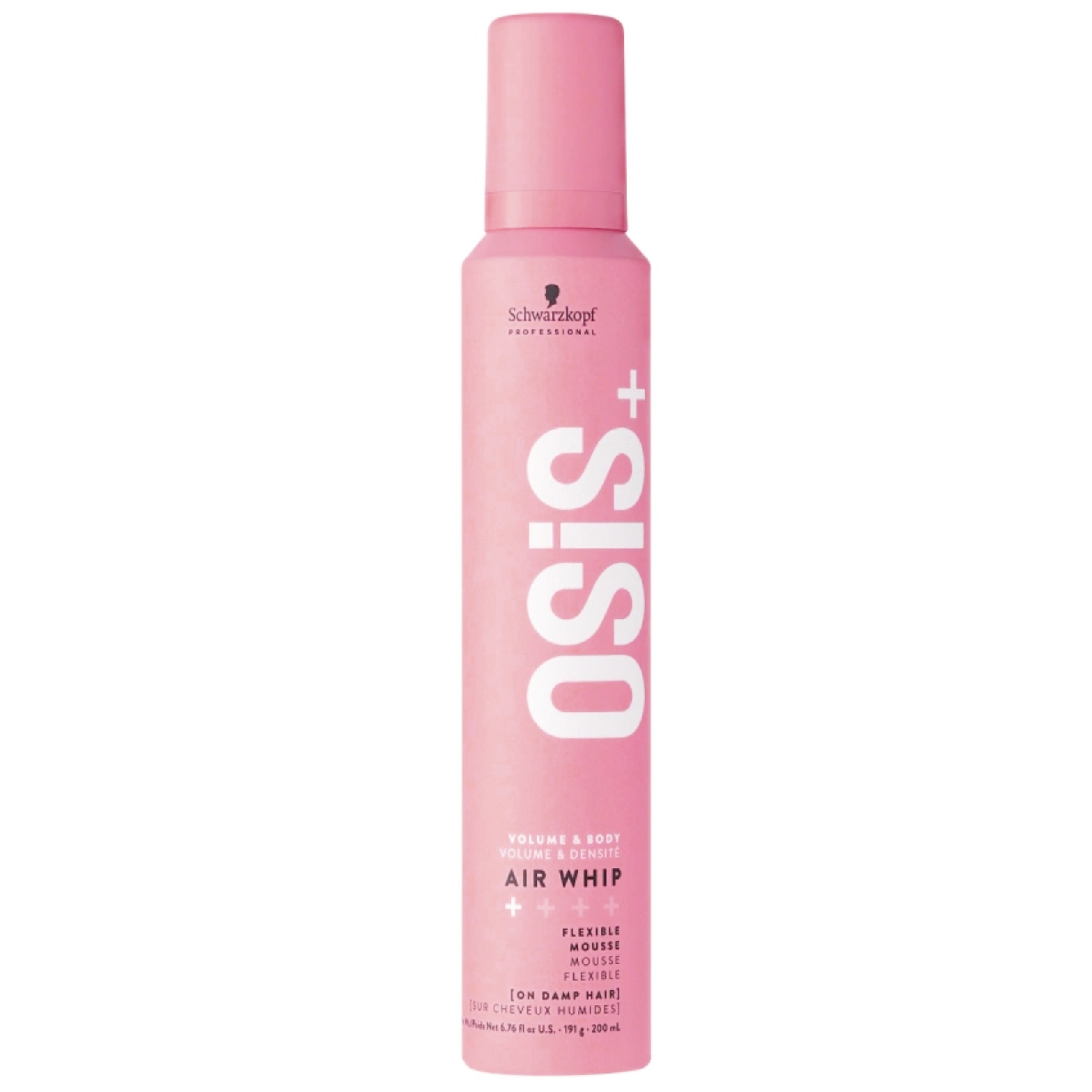 Image of Schwarzkopf OSiS+ Air Whip - pianka do stylizacji fryzur, 200ml