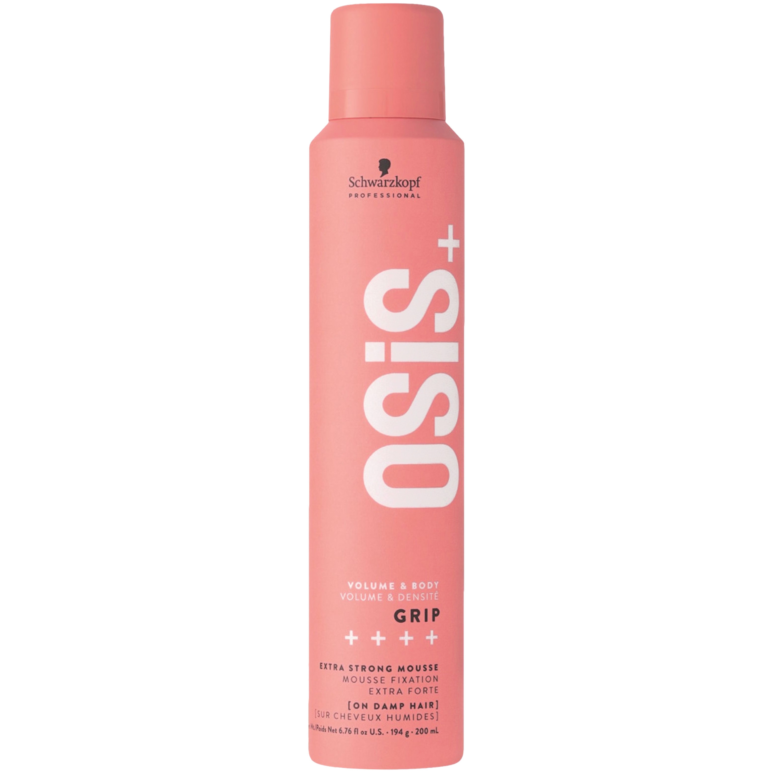 Image of Schwarzkopf OSIS+ Grip - ultra mocna pianka utrwalająca, dodaje objętości, 200ml