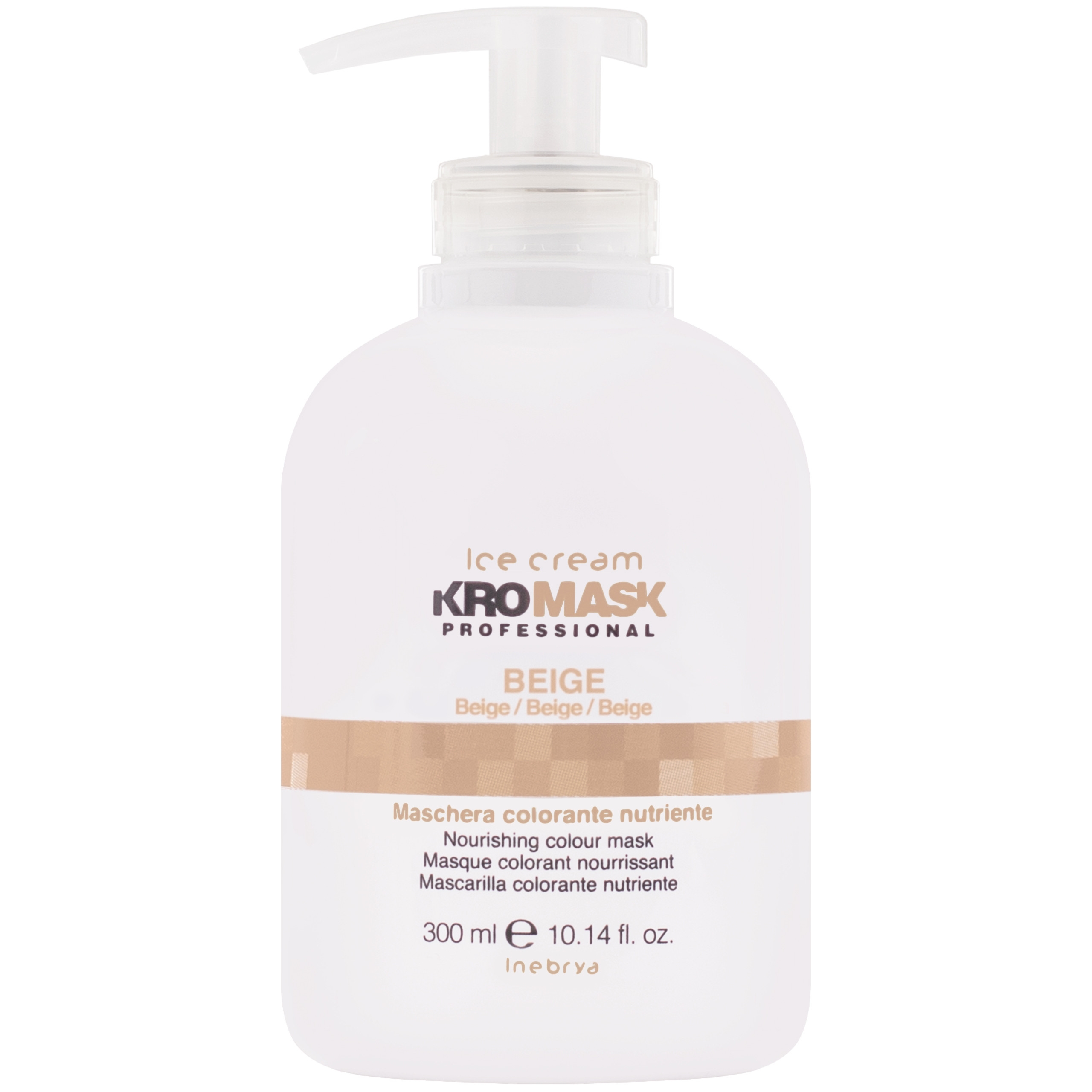Inebrya Kromask – maska koloryzująca, różne kolory, 300ml Beige | Beżowy
