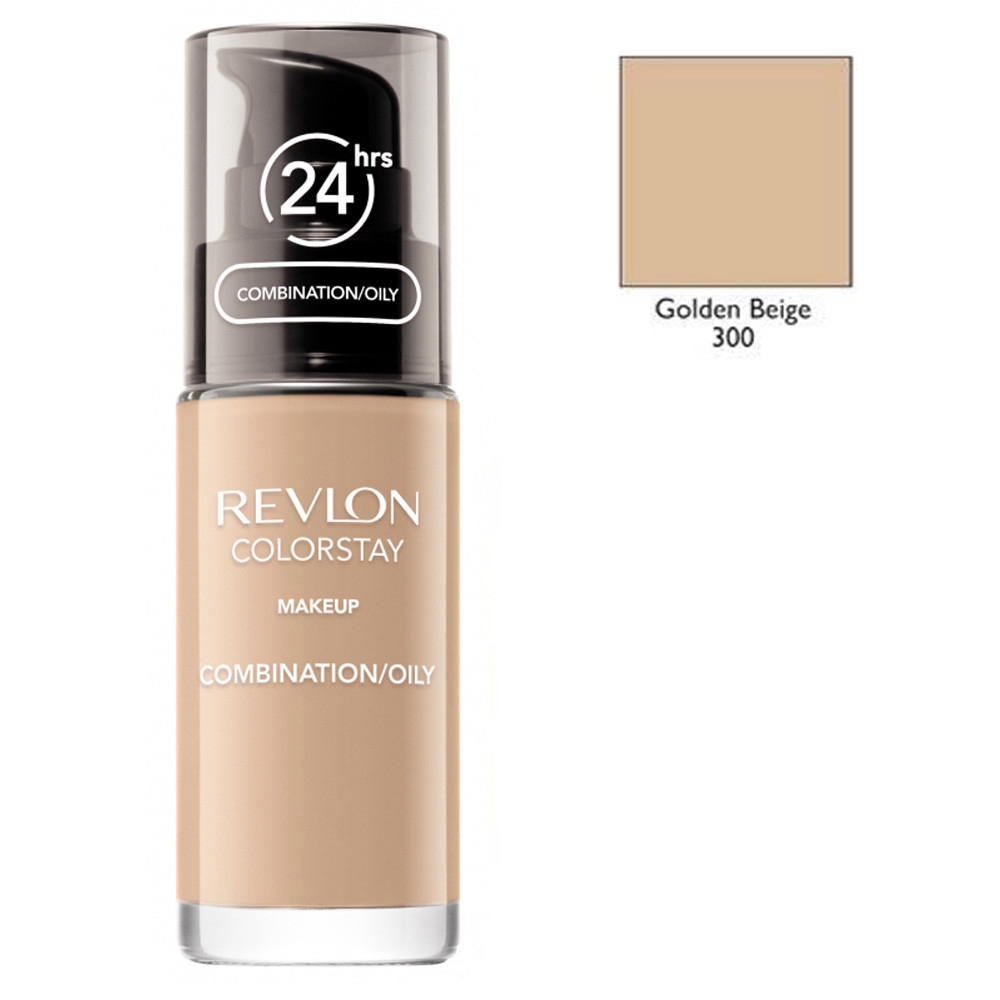 Image of Revlon Colorstay, podkład do cery tłustej i mieszanej z pompką 30ml COMBI/OILY 300