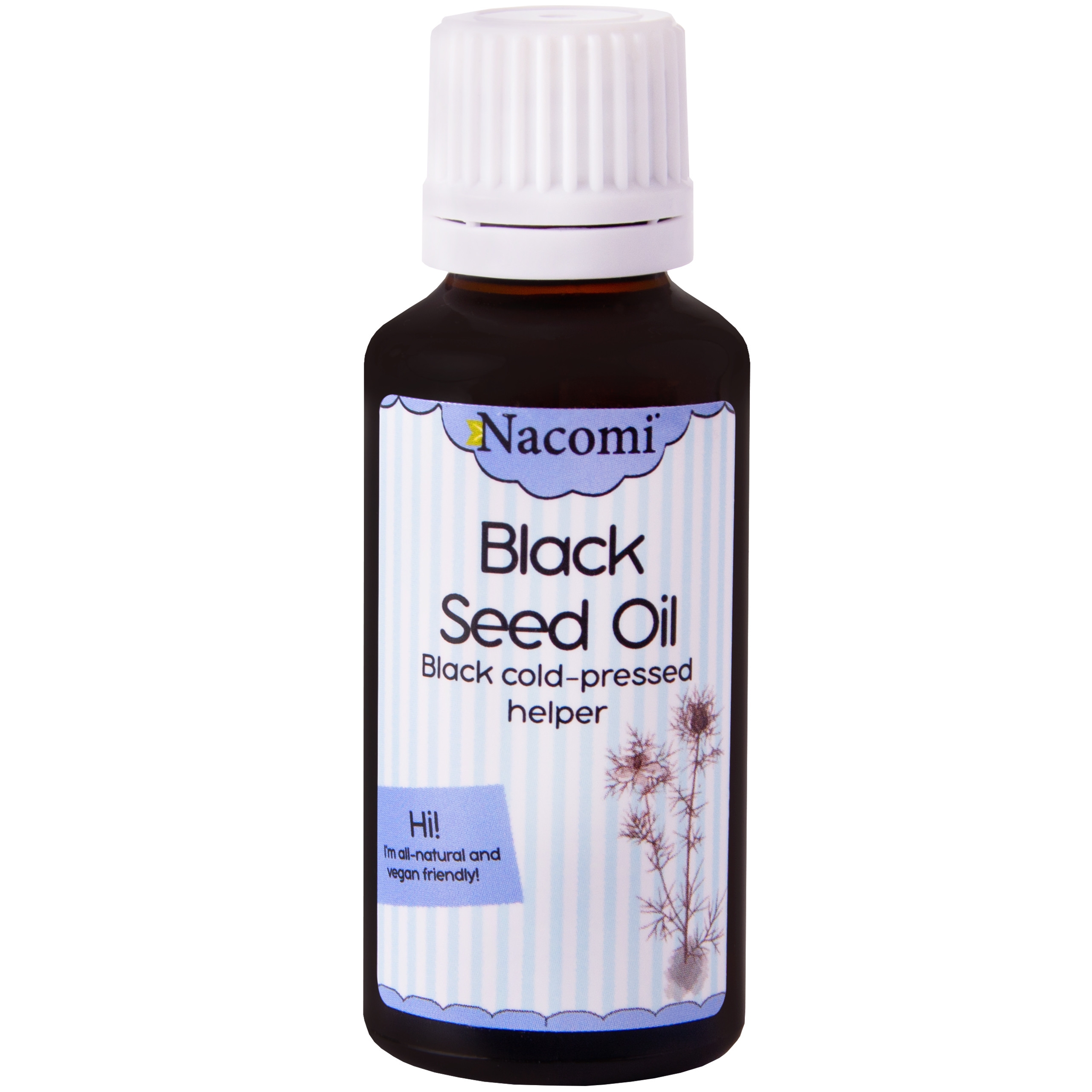 Image of Nacomi Olej z Czarnuszki tłoczony na zimno ekologiczny 30 ml
