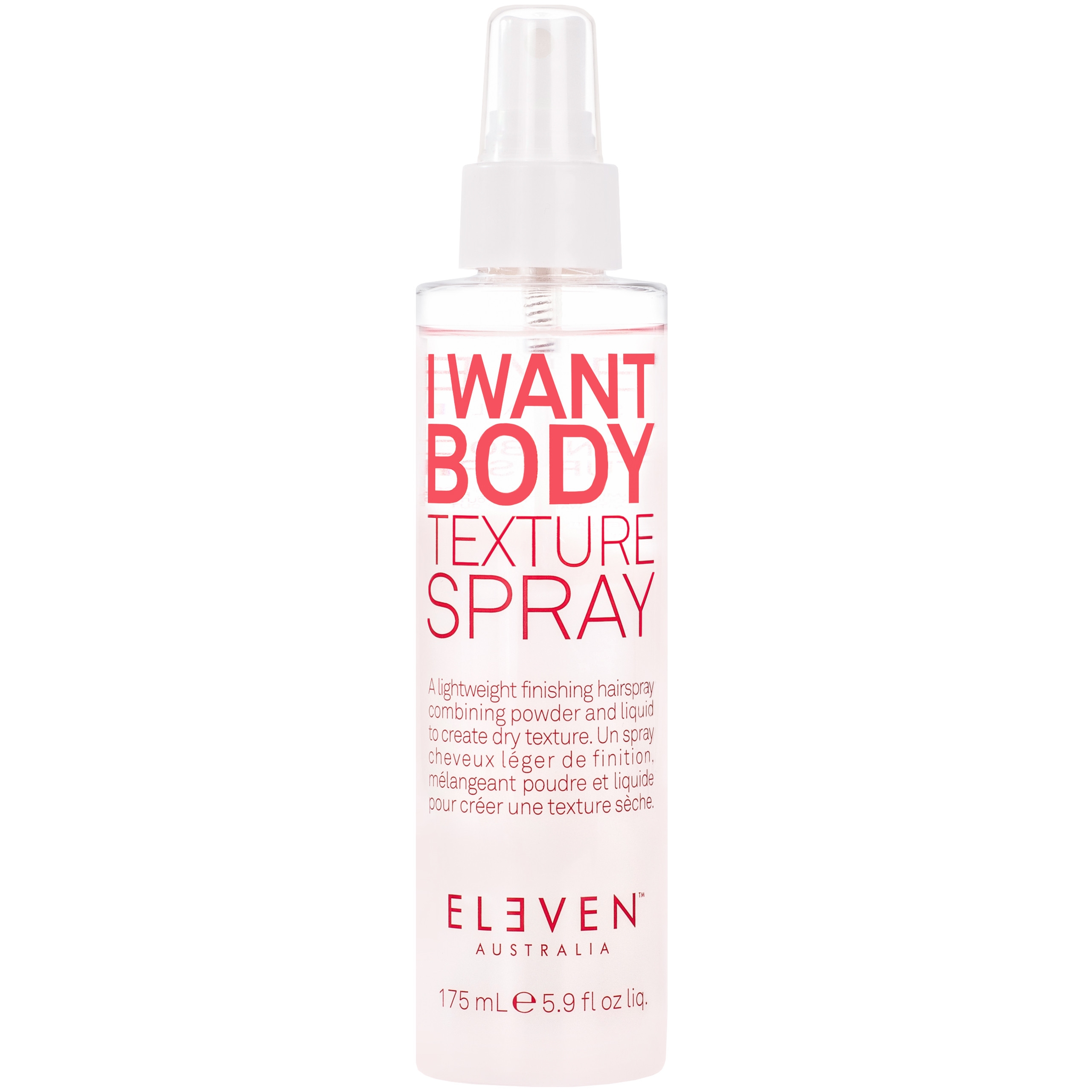 Image of Eleven Australia I Want Body Texture Spray - lekki spray teksturyzujący do włosów, 175ml