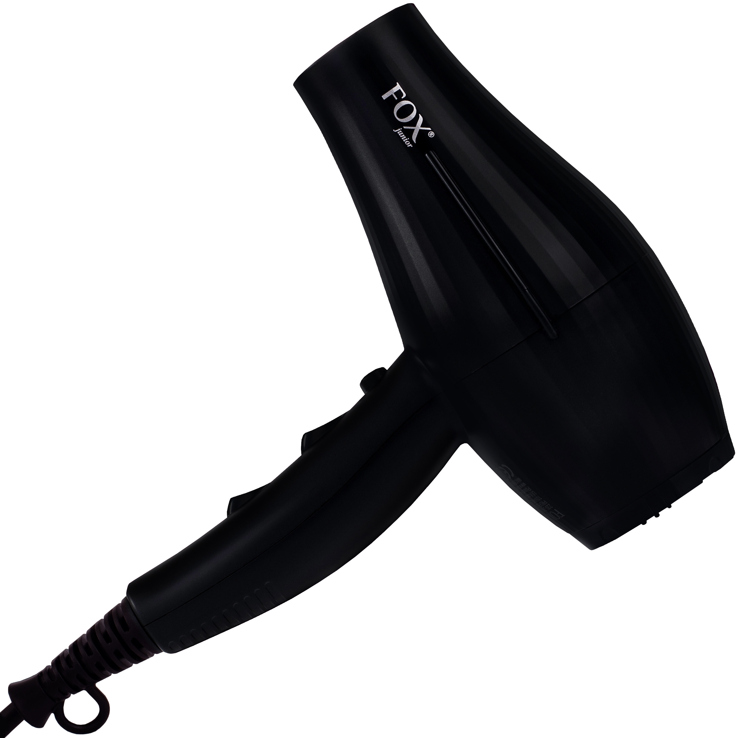 Image of fox professional junior hair dryer ionic - profesjonalna suszarka do włosów o mocy 2200w black | czarny
