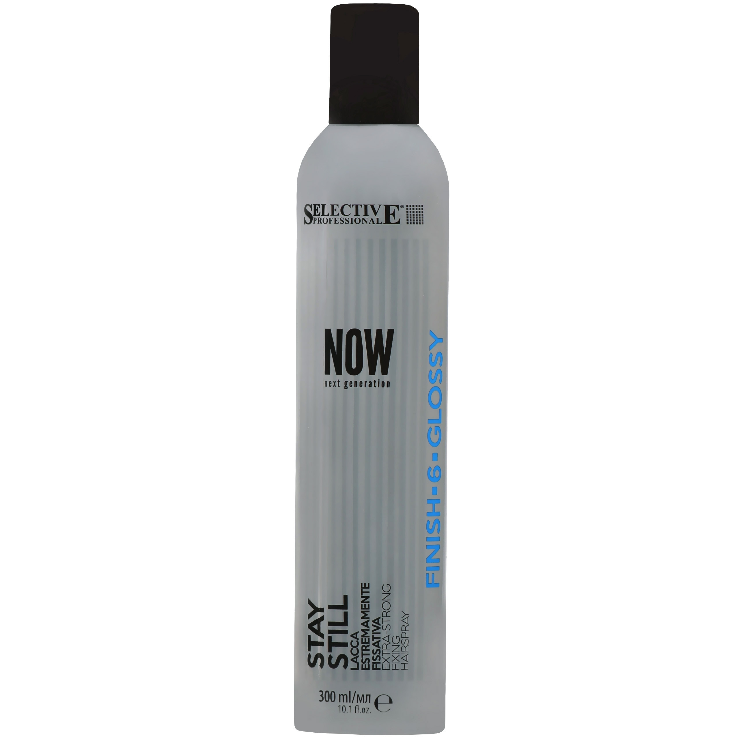 Image of Selective Now Stay Still Hairspray - bardzo mocny lakier do włosów z filtrem UV, 300ml