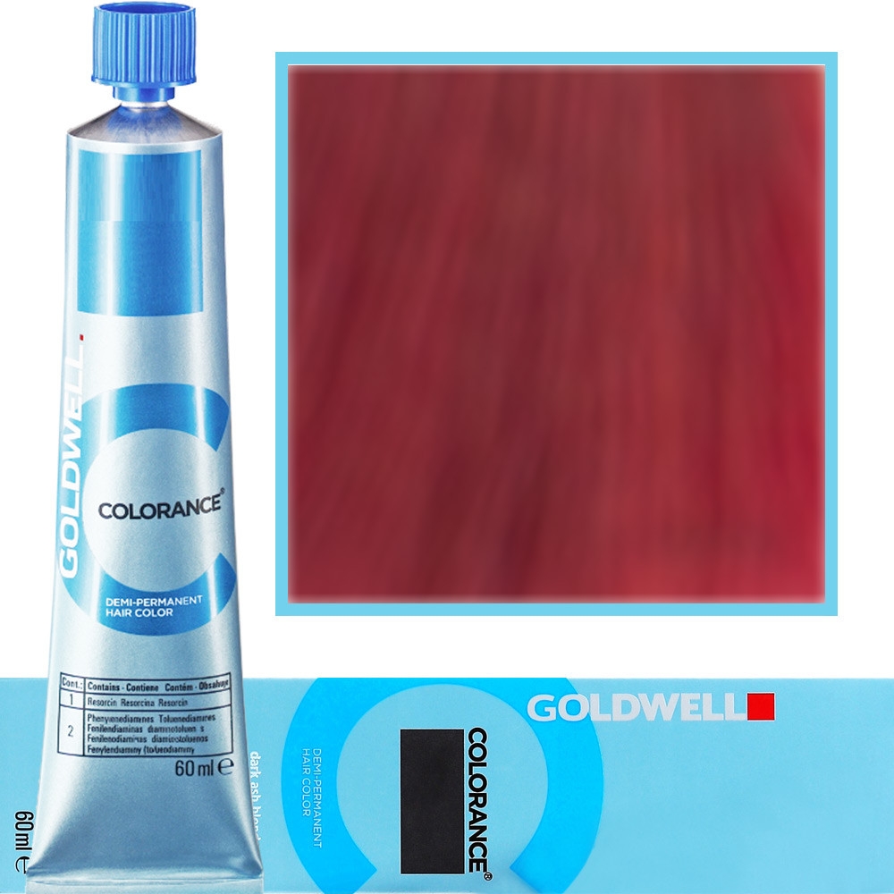 Image of Goldwell Colorance profesjonalna farba do półtrwałej koloryzacji 60ml 7RR@RR | Soczysta Czerwień Intensywna Czerwień