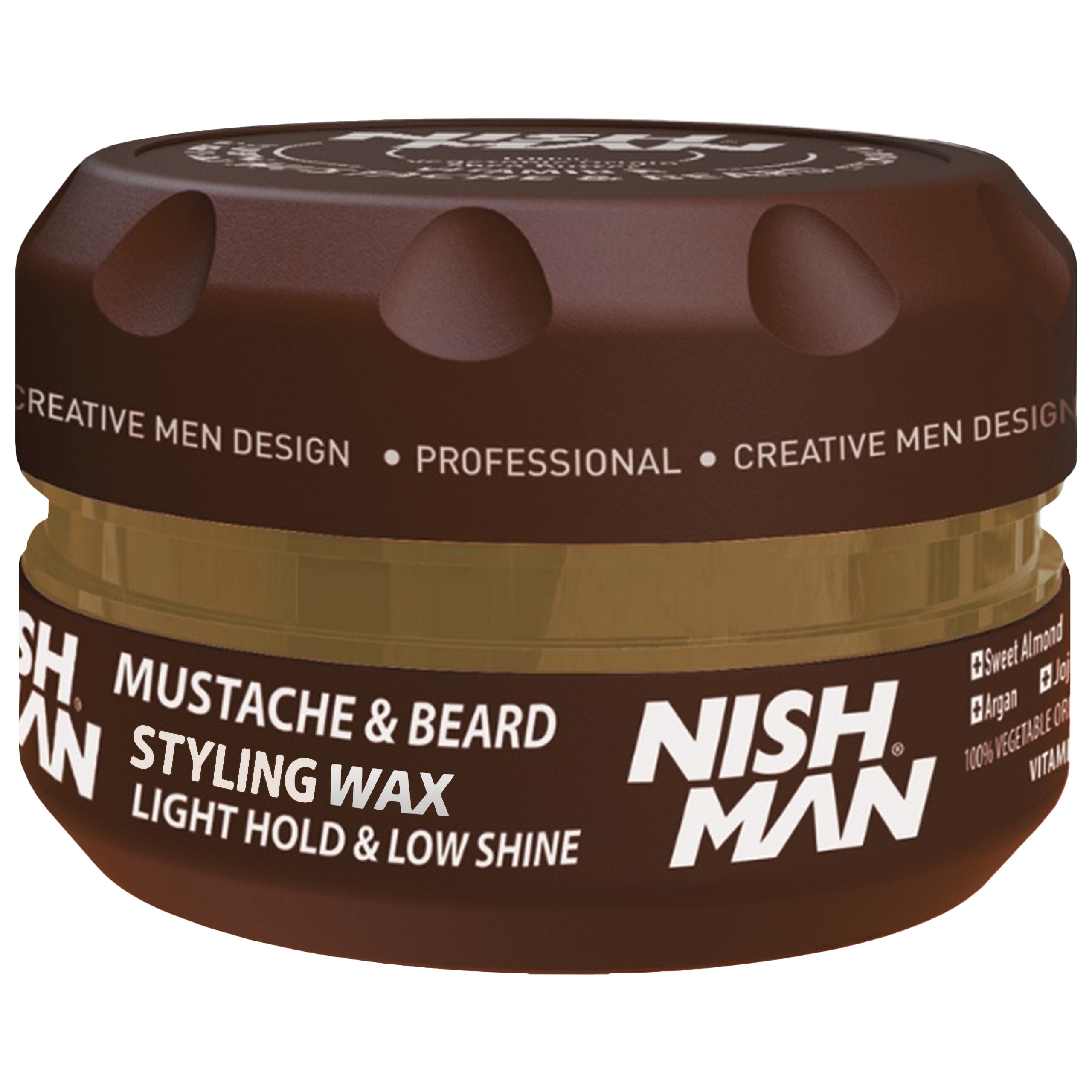 Image of Nishman Mustache&Beard Wax - pomada do wąsów i brody, 100ml