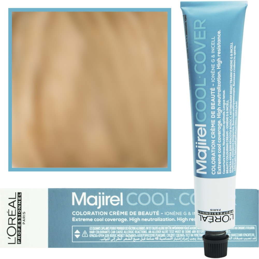 Loreal Majirel Cool Cover – farba zimne odcienie chłodnych blondów, 50ml 9 Bardzo Jasny Blond