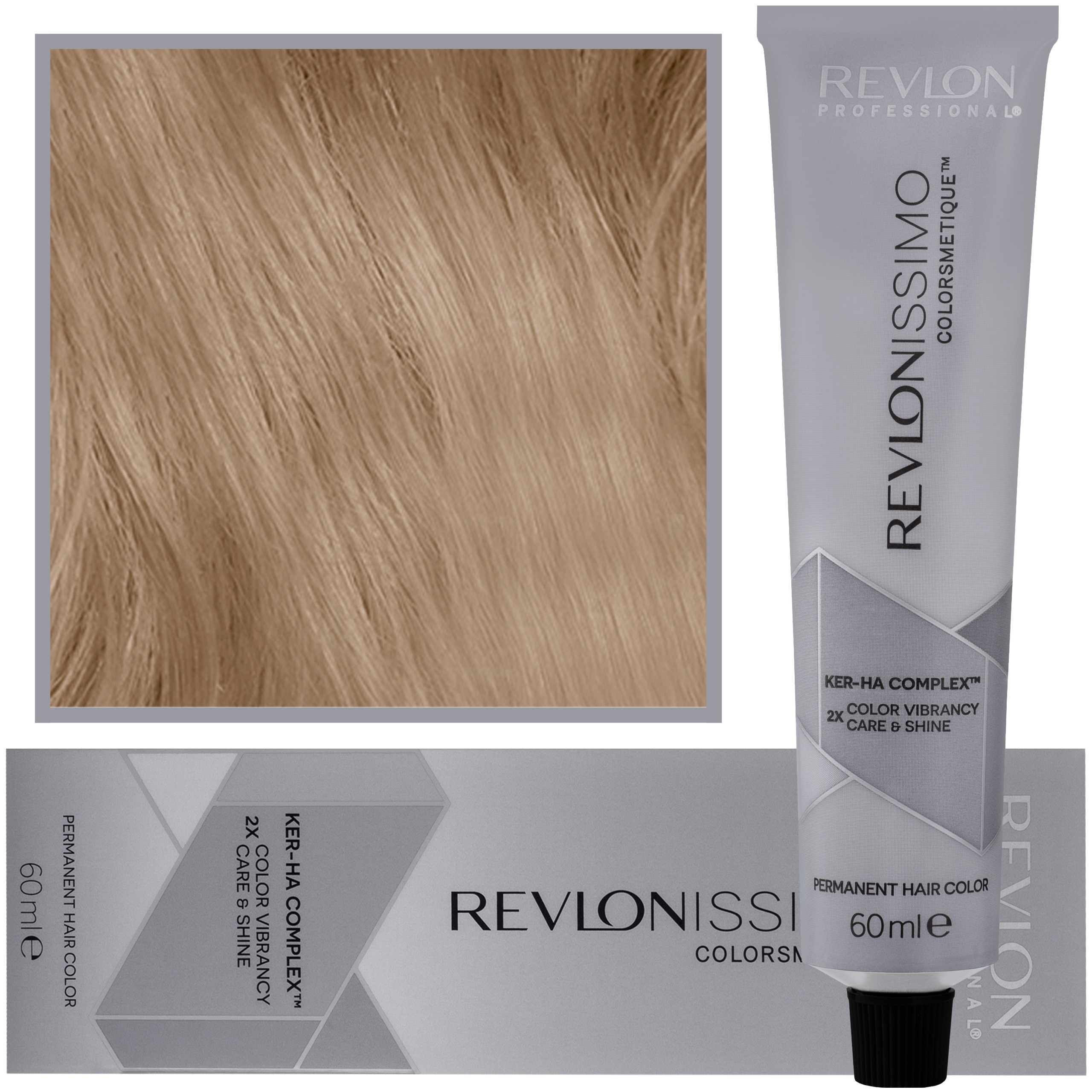 Revlon Revlonissimo Colorsmetique – kremowa farba do włosów, 60ml 8DN | Głęboki Naturalny Jasny Blond
