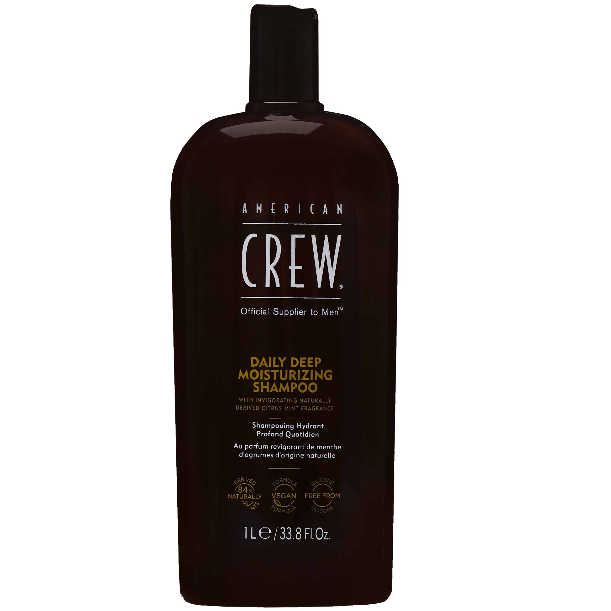 Image of American Crew Daily Deep Moisturizing - szampon do codziennej pielęgnacji włosów, 1000ml