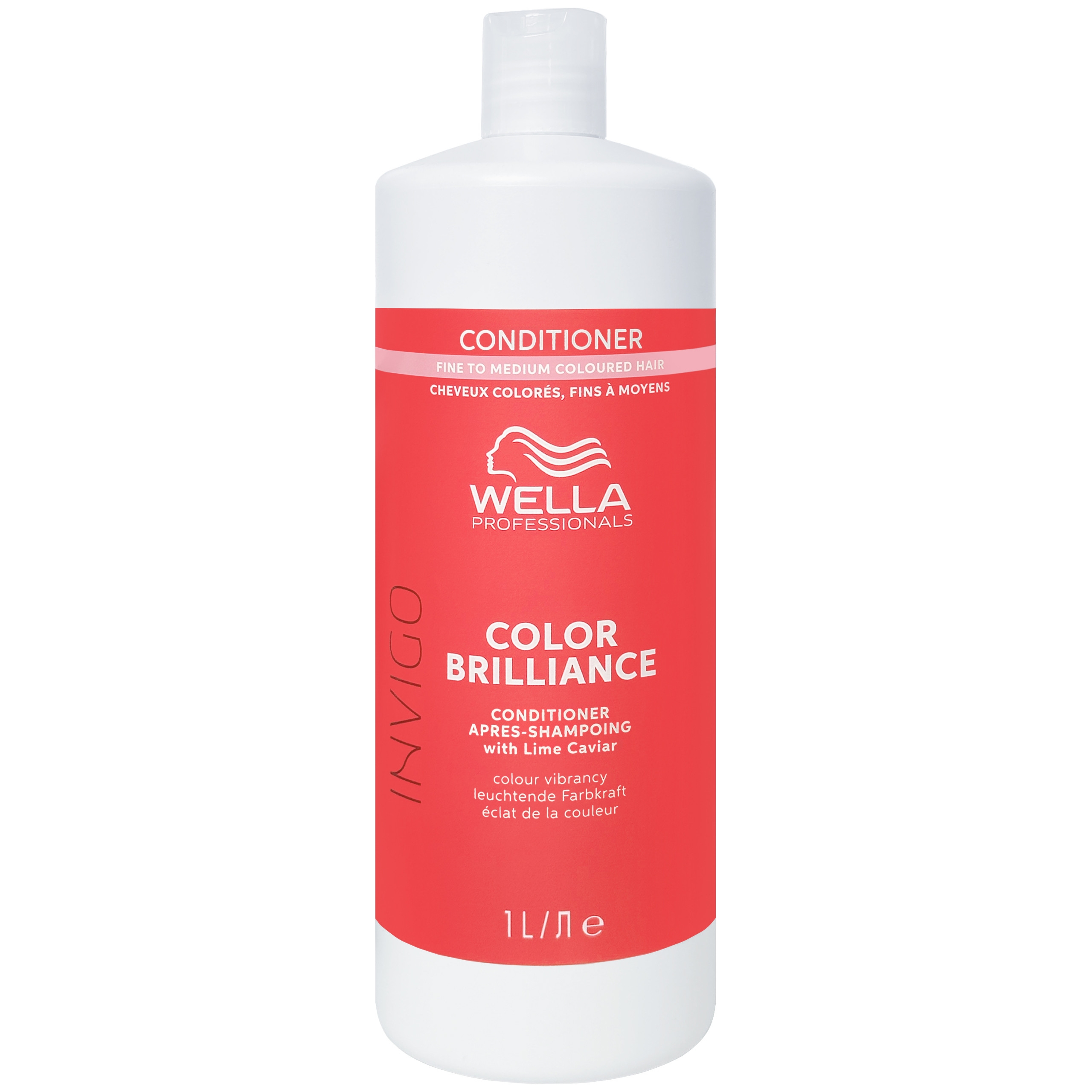 Image of Wella Invigo Color Brilliance Conditioner - odżywka do włosów normalnych, 1000ml