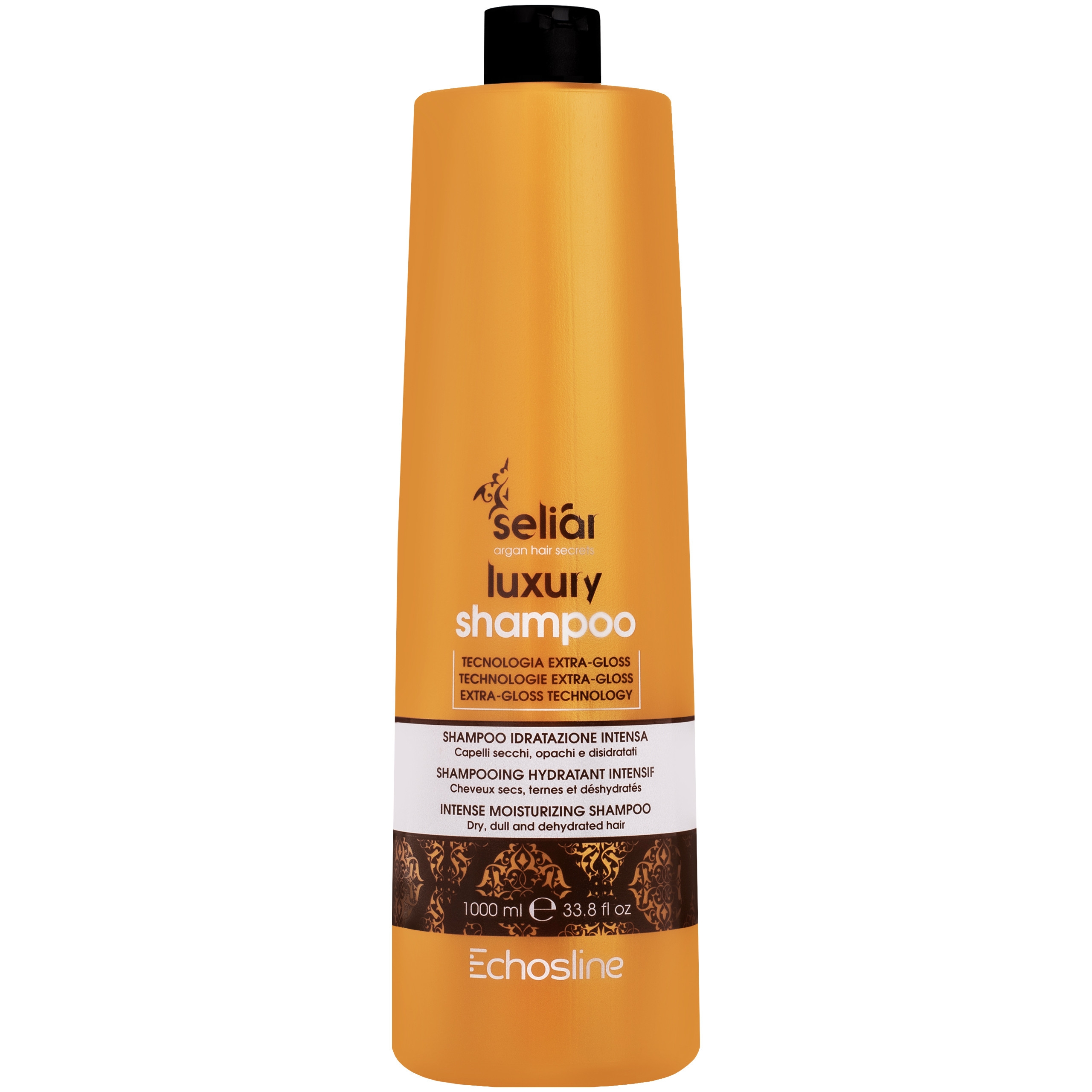 Image of Echosline Seliar Luxury Shampoo – intensywnie nawilżający szampon do włosów suchych, 1000ml