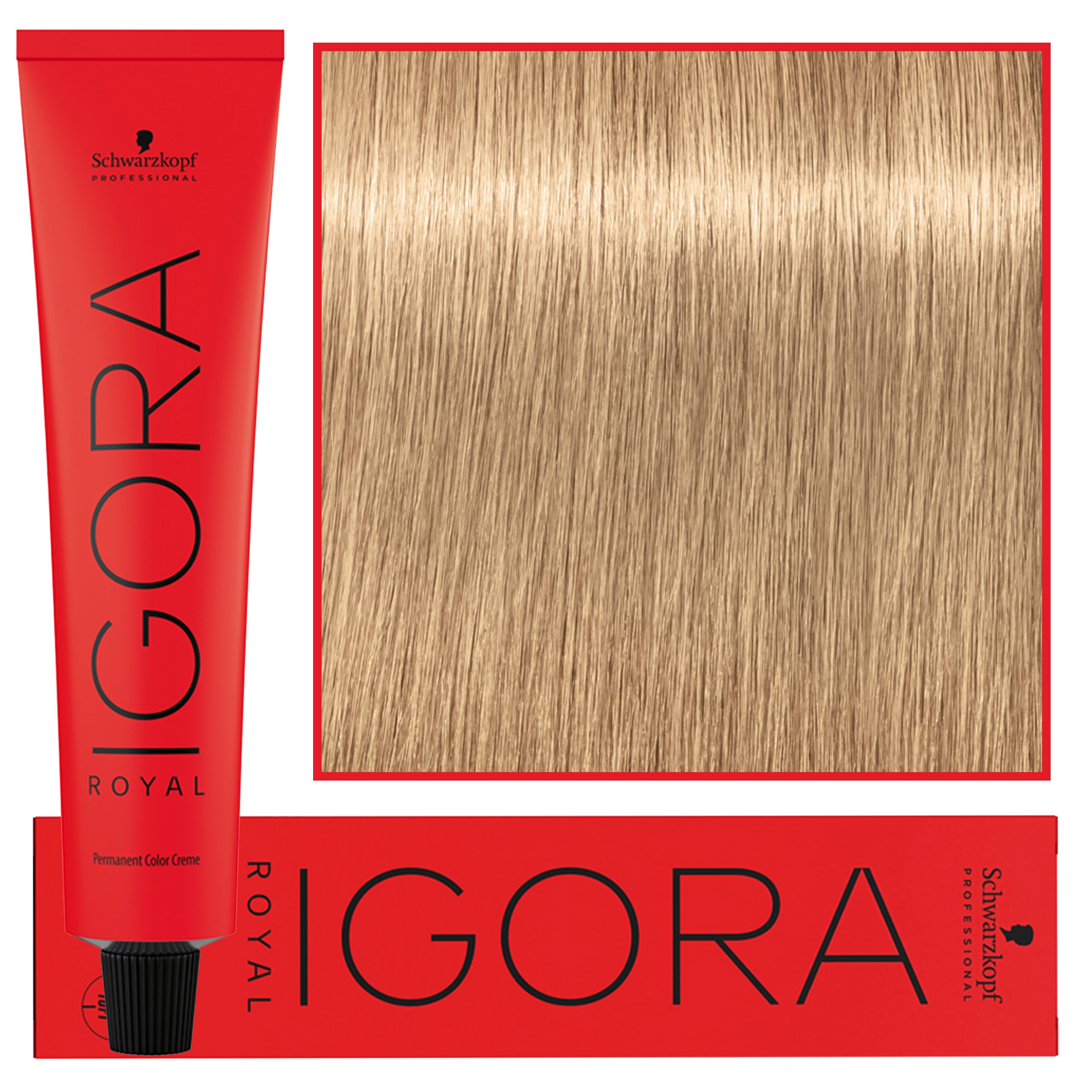 Image of Schwarzkopf Professional Igora Royal - trwała farba do włosów o innowacyjnej formule, 60ml 9-4 | Ekstra Jasny Blond Beżowy