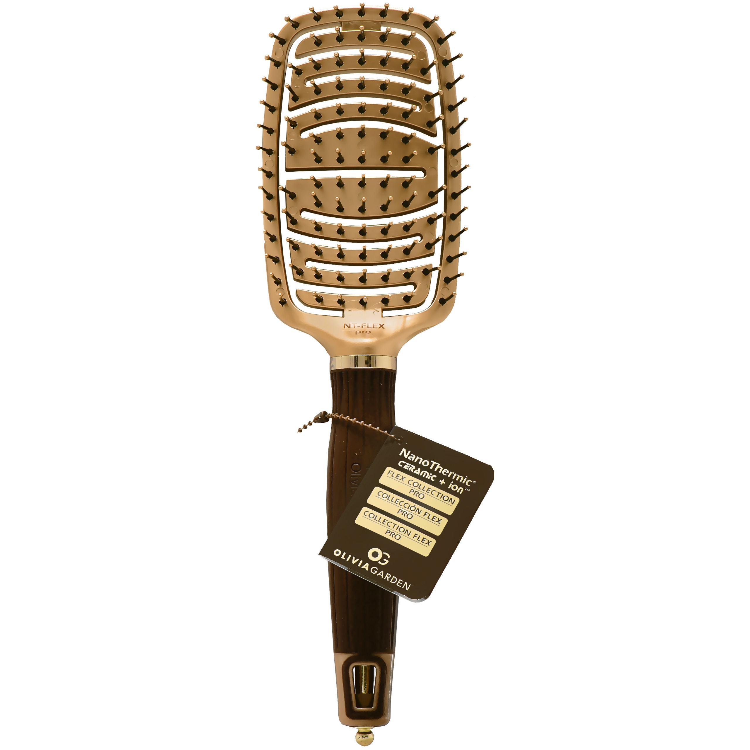 Image of Olivia Garden 93 NanoThermic Flex Pro - szczotka do stylizacji włosów
